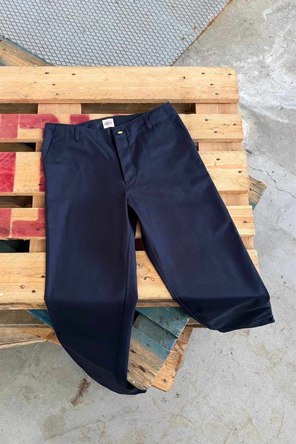 Pantalon Achille Marine Kbossé