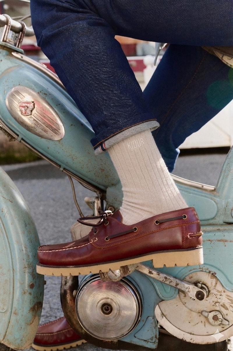 Chaussettes Calcaire KIDUR x BROUSSAUD