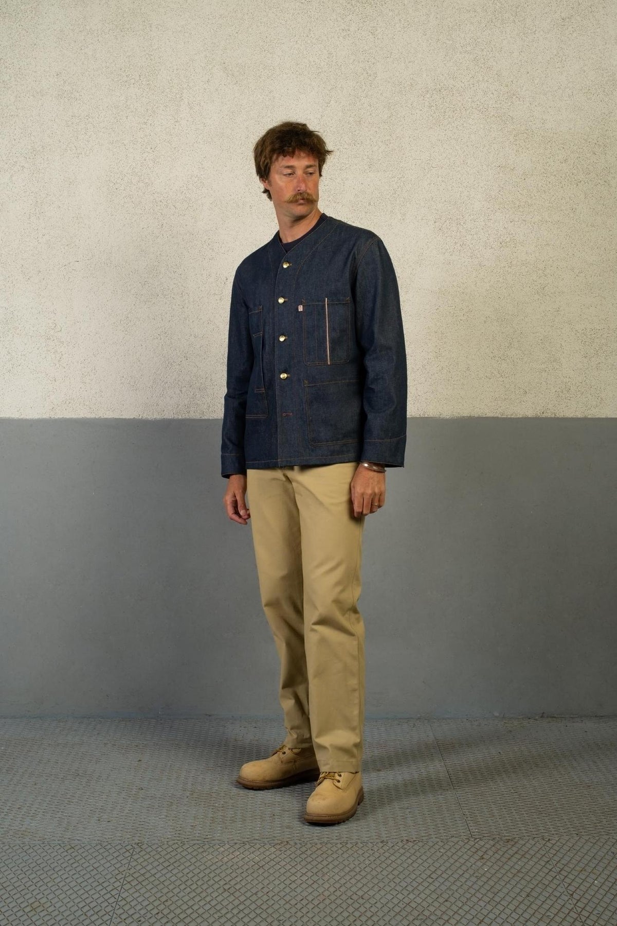 Veste Denim Brut Alfie