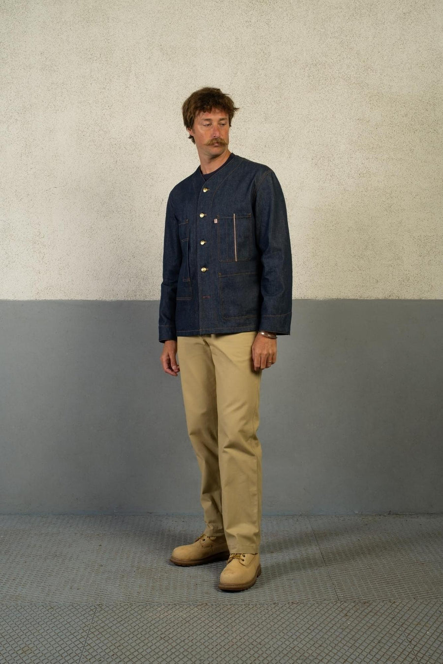 Veste Denim Brut Alfie
