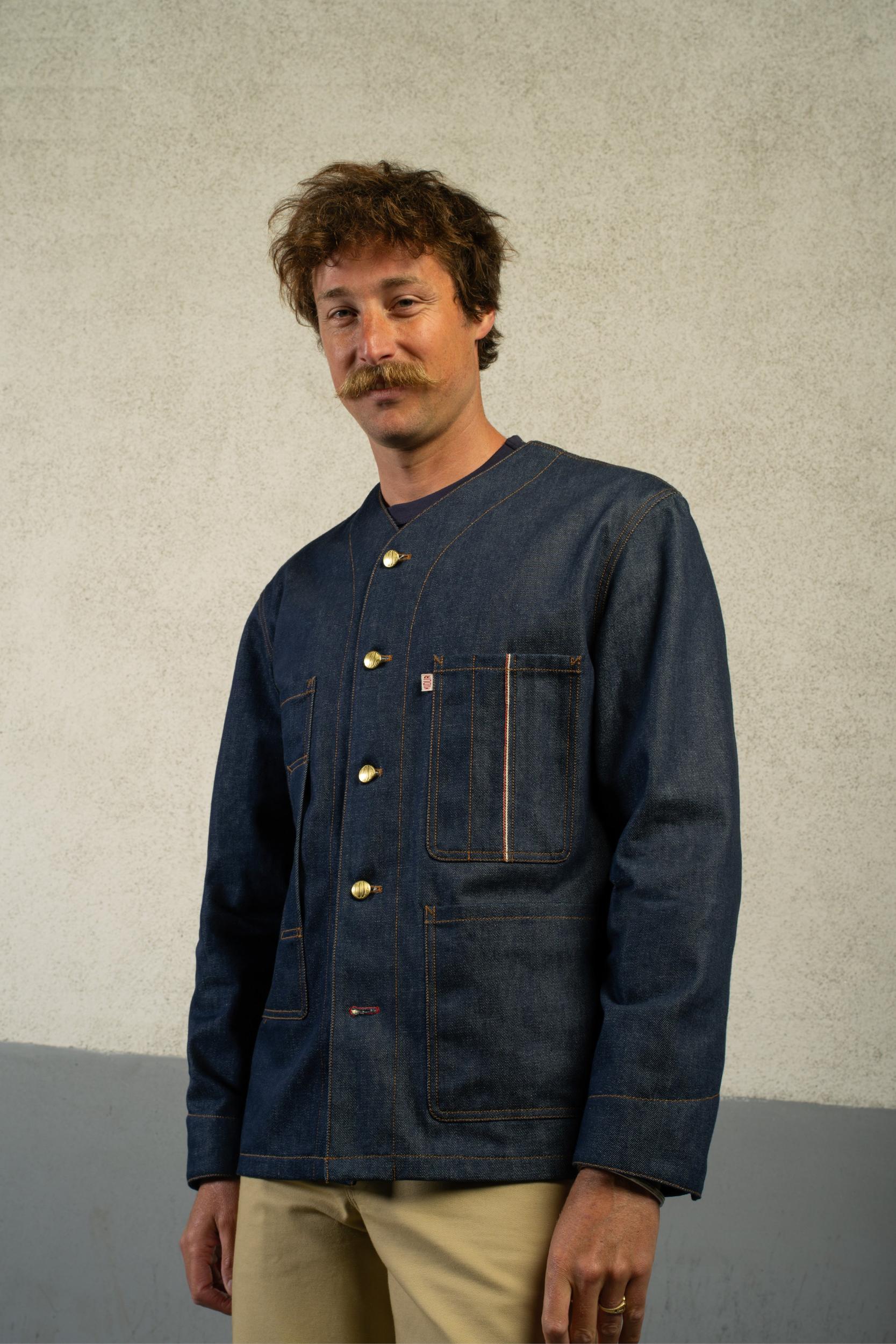 Veste Denim Brut Alfie