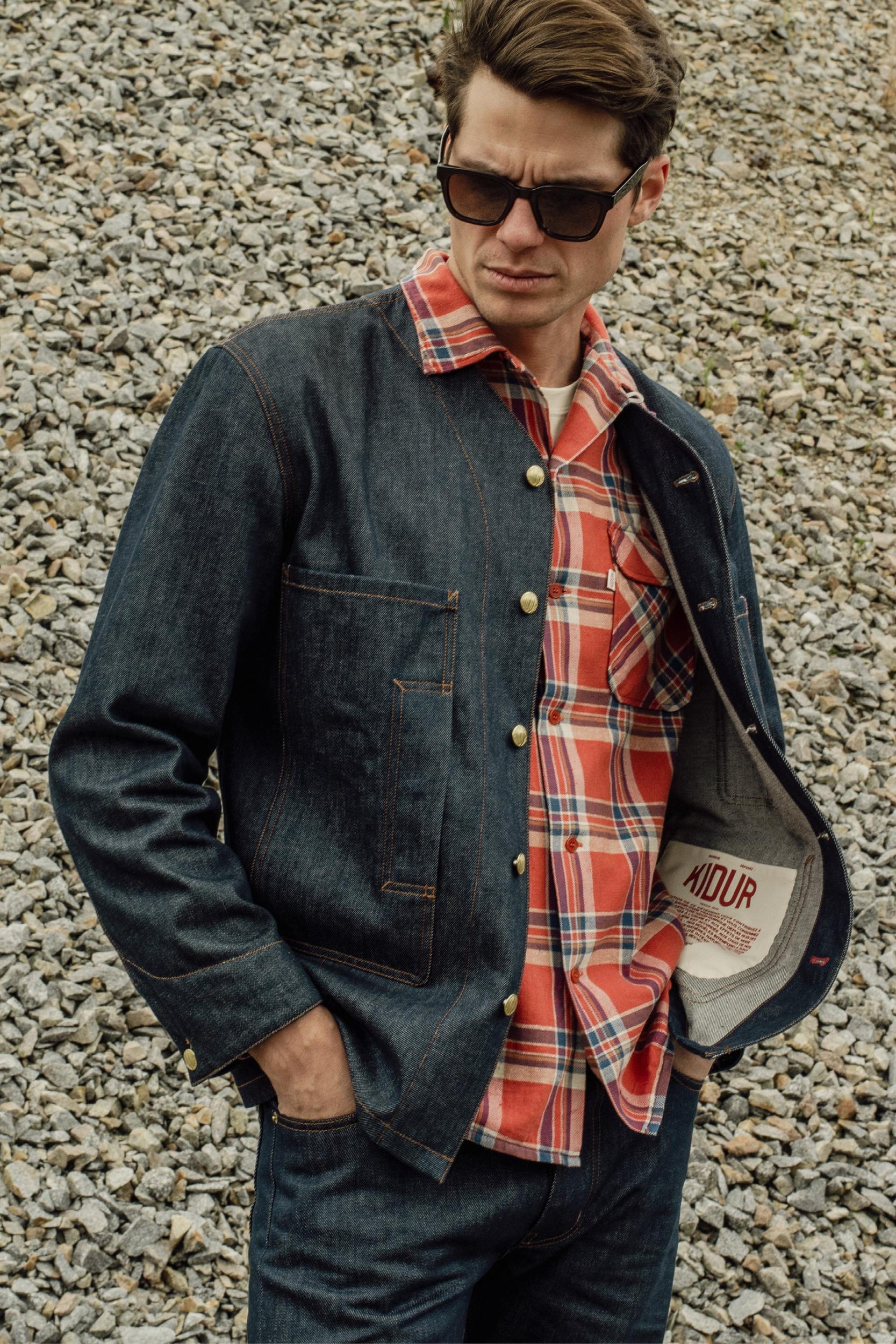 Veste Denim Brut Alfie