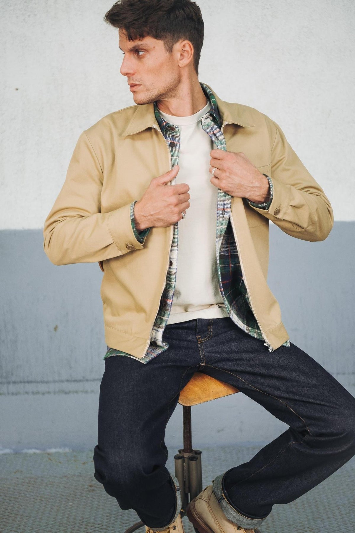 Blouson zippé M.A Lino