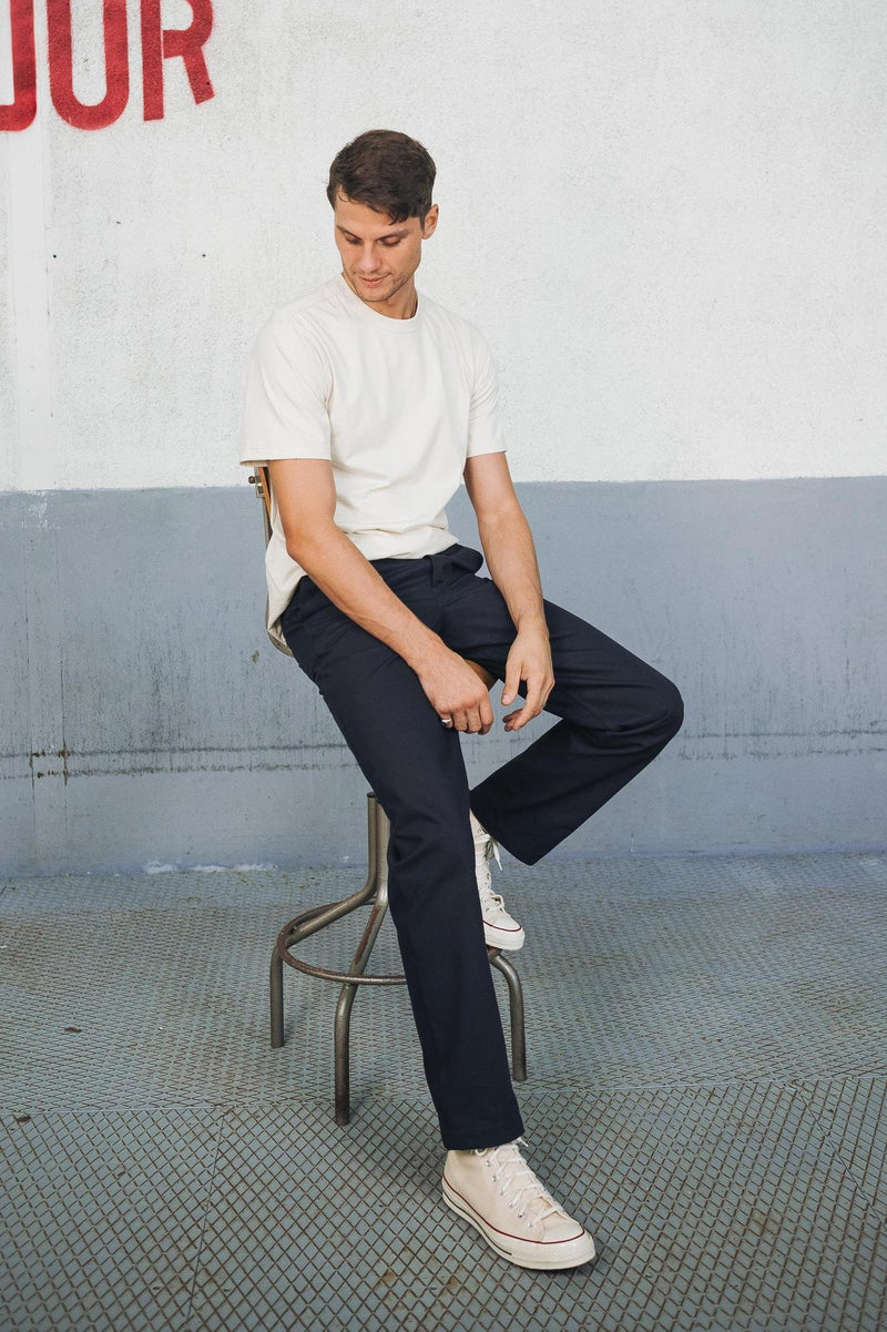 Pantalon Chino Achille Dark Navy