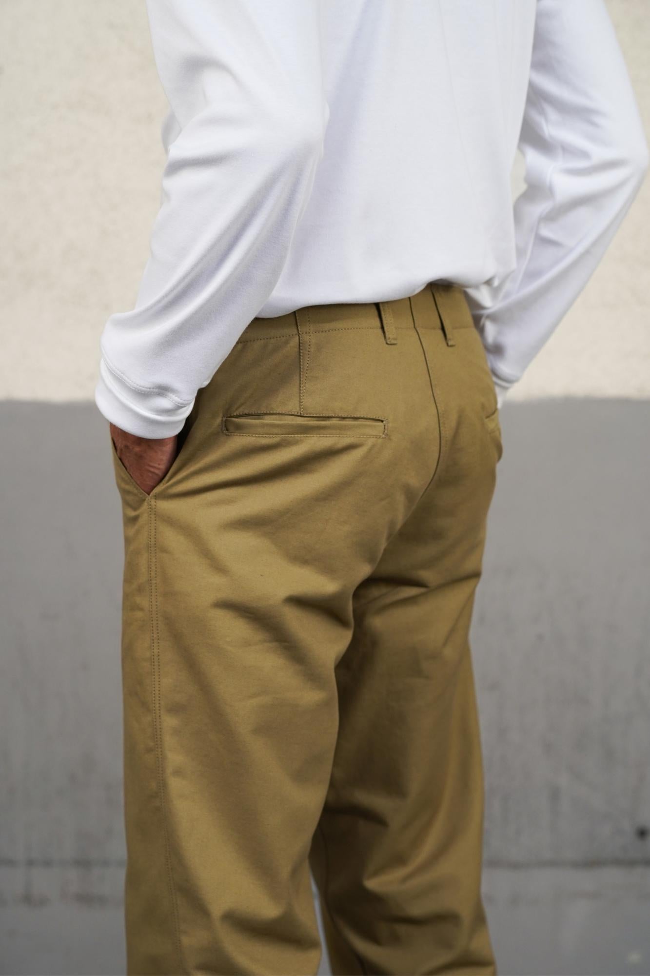 Pantalon Chino Achille Vieux Champagne