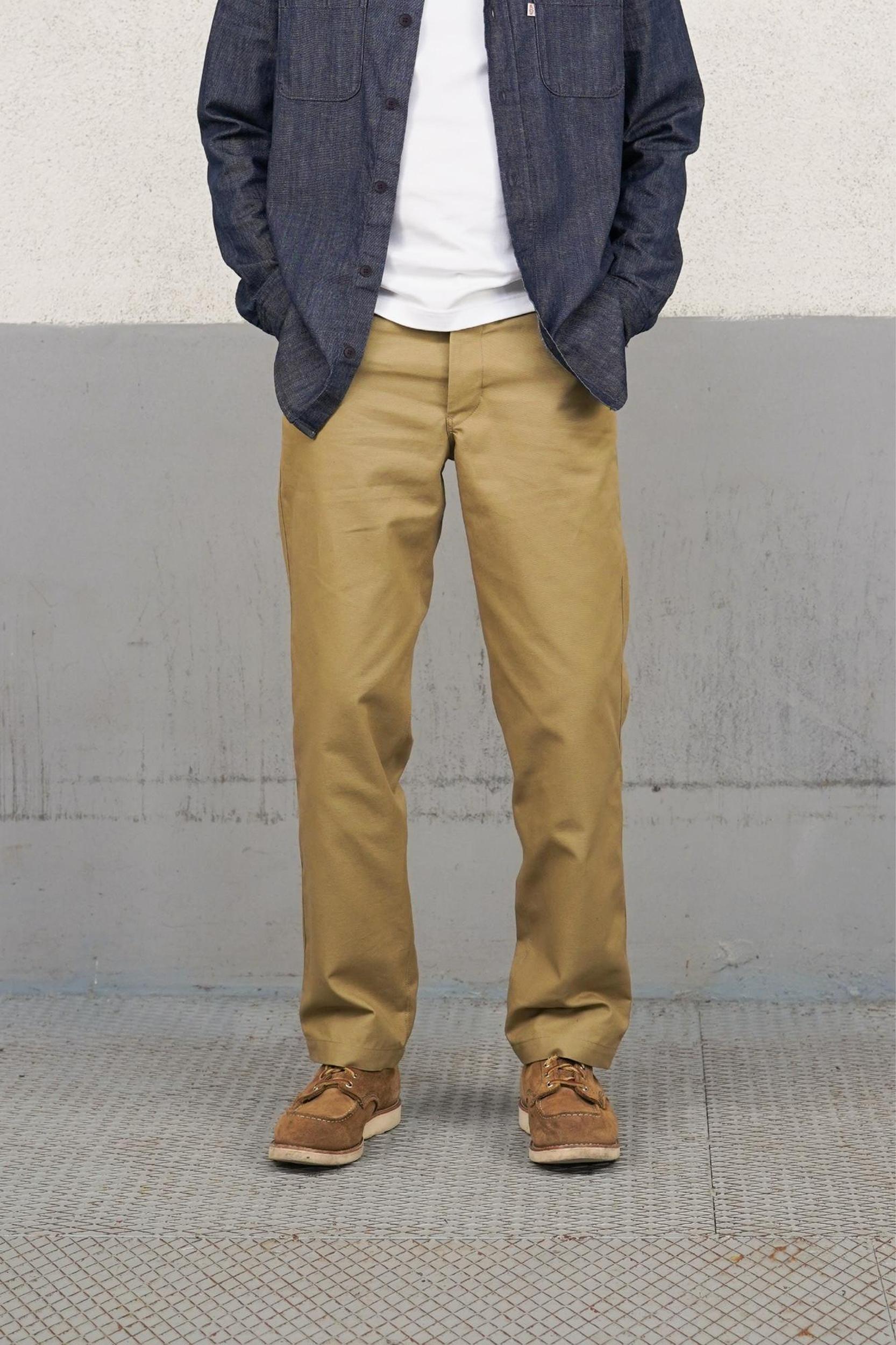 Pantalon Chino Achille Vieux Champagne
