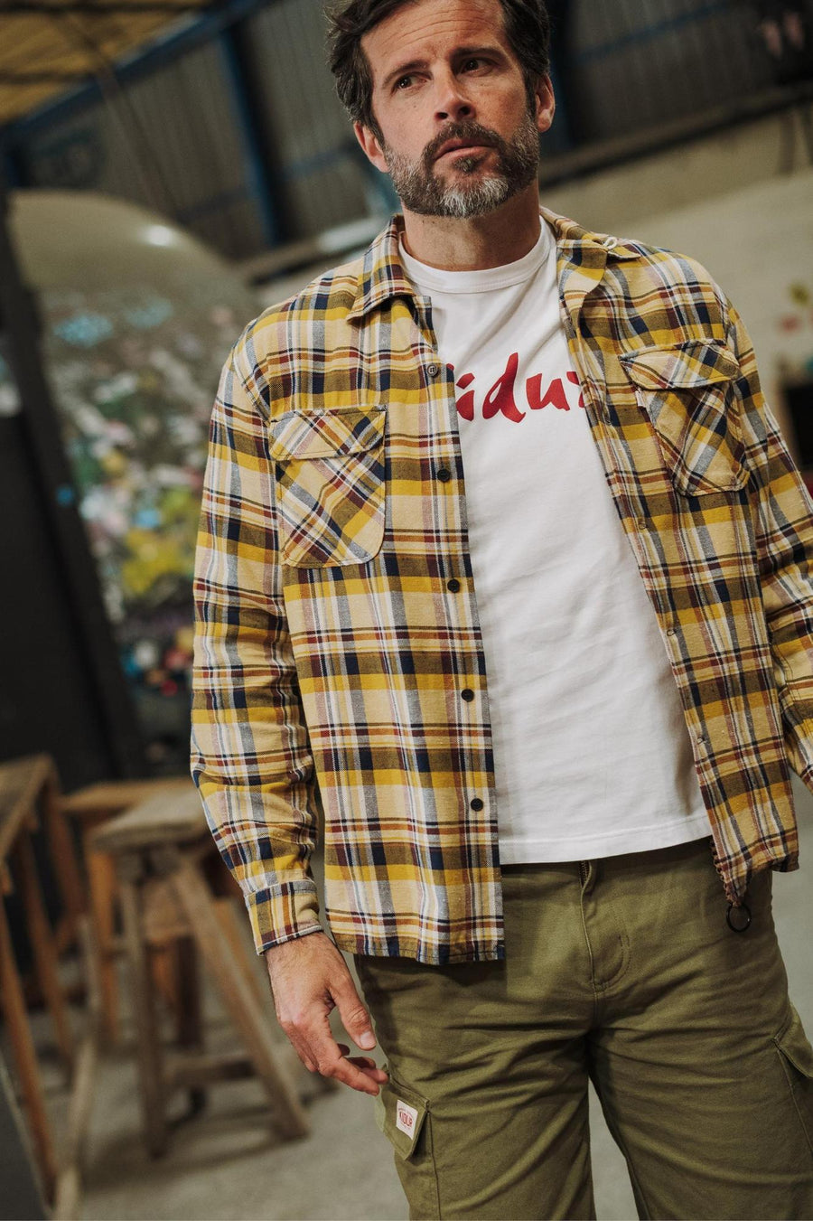 Chemise Camp High Limoncello