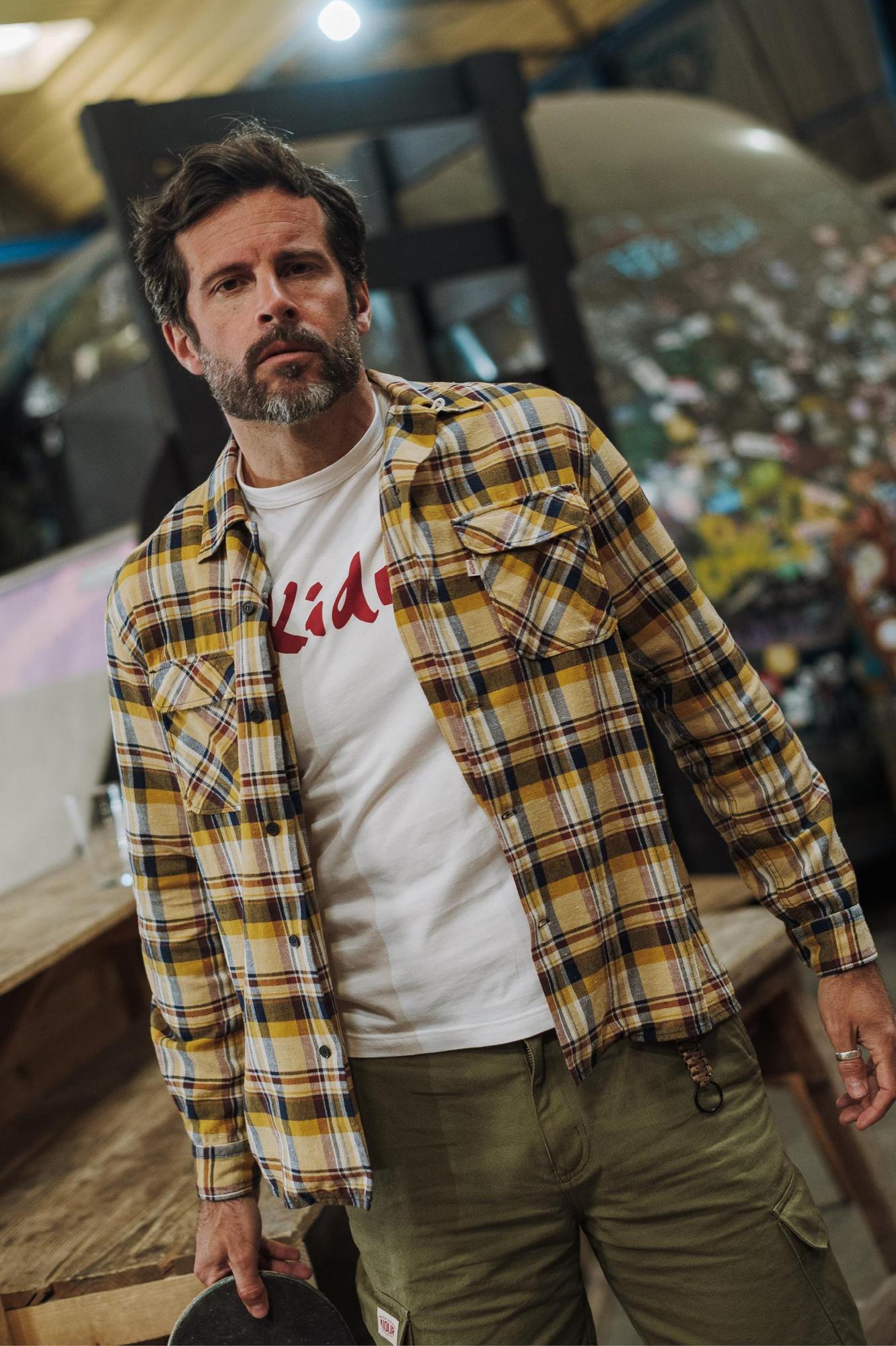 Chemise Camp High Limoncello