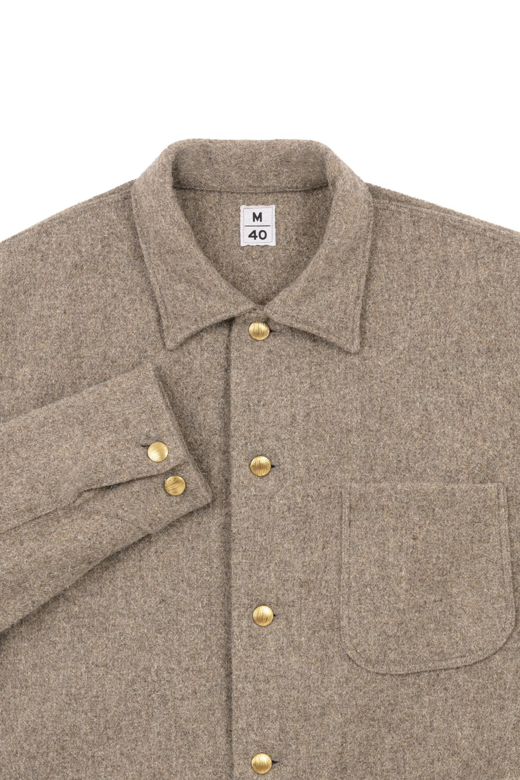 MANTEAU LAINE G.S Loutre