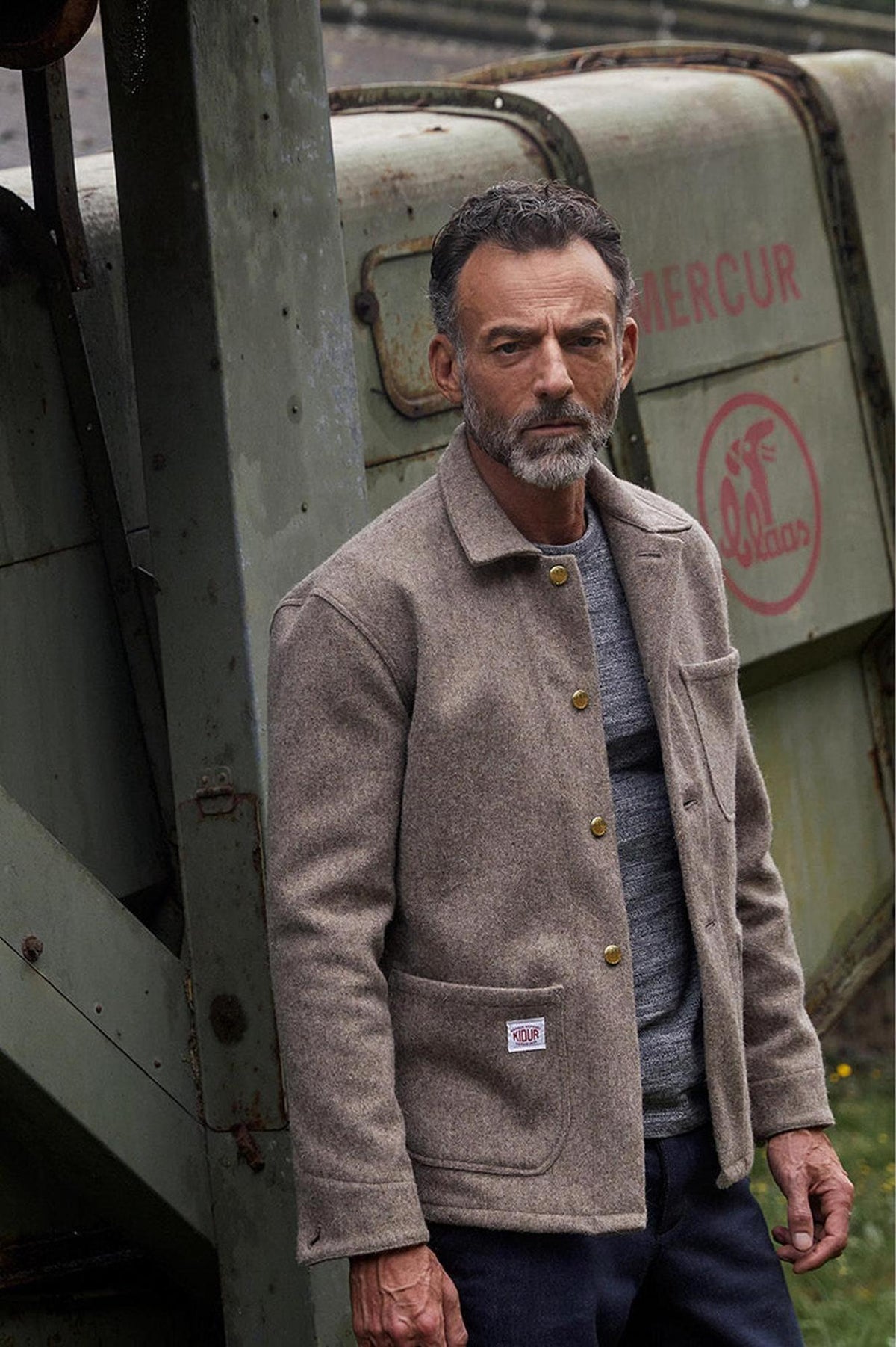 MANTEAU LAINE G.S Loutre