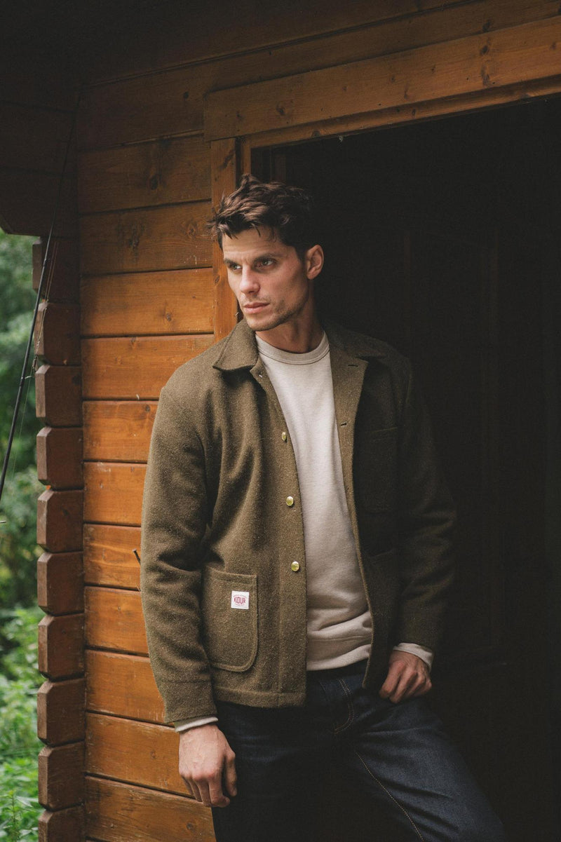 MANTEAU LAINE G.S Mousse