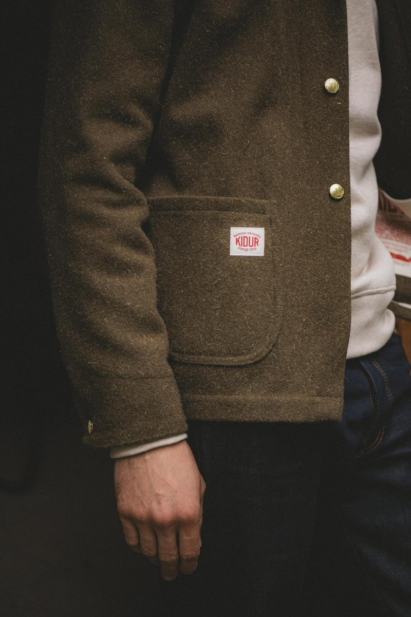 MANTEAU LAINE G.S Mousse