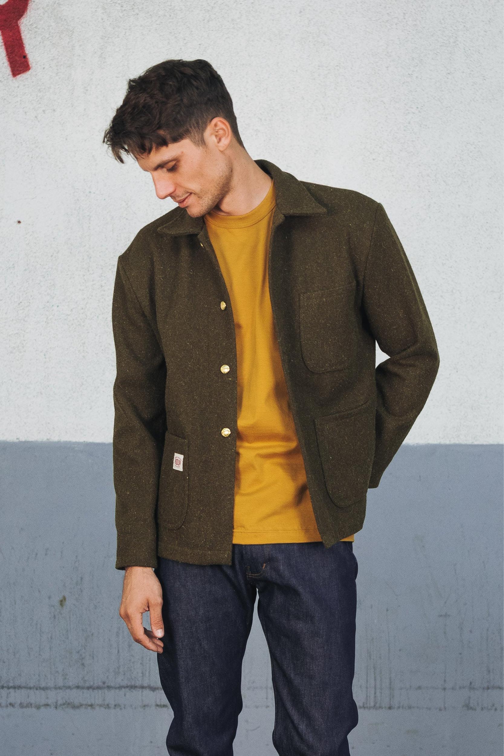 MANTEAU LAINE G.S Mousse