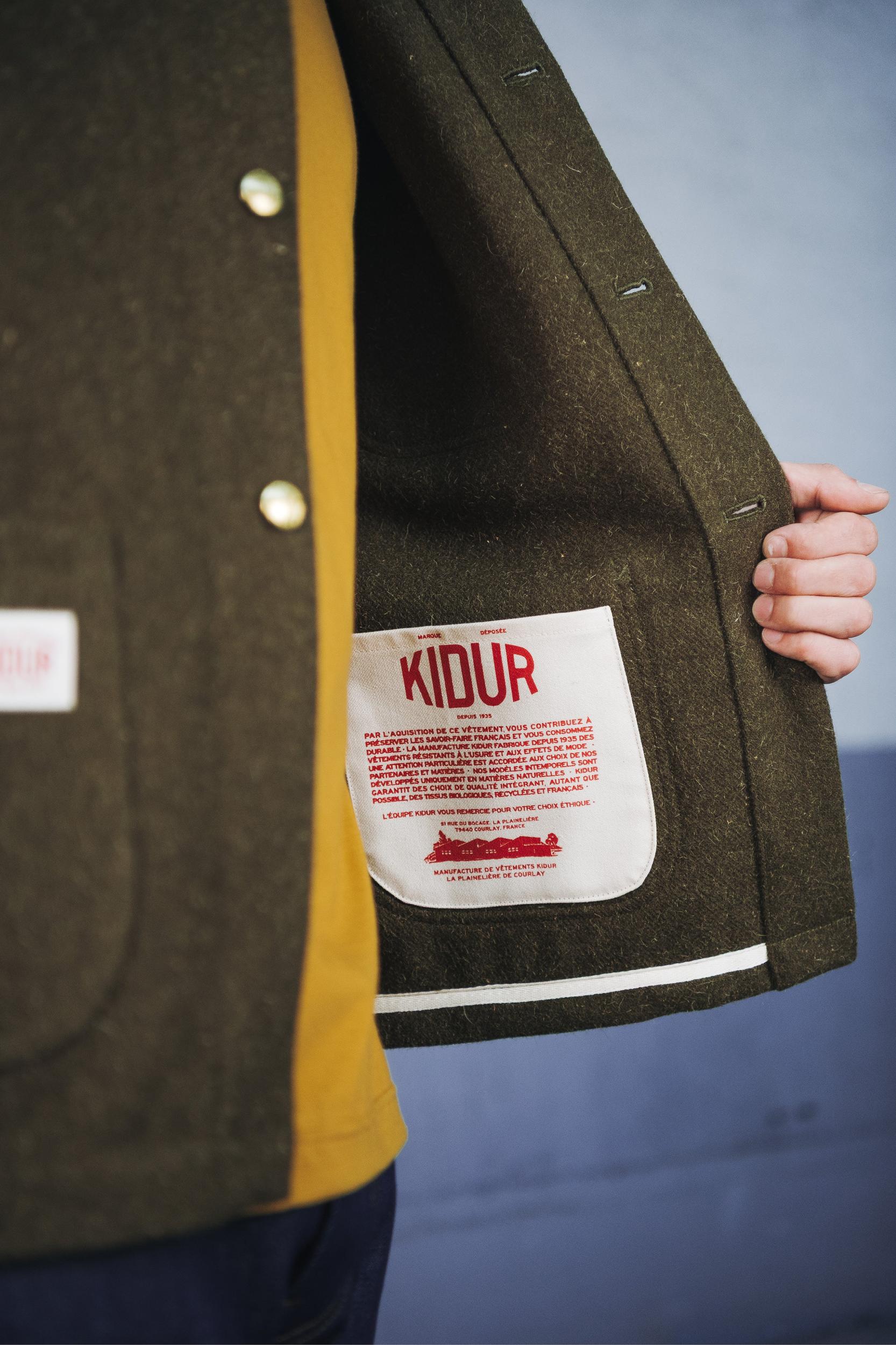 MANTEAU LAINE G.S Mousse