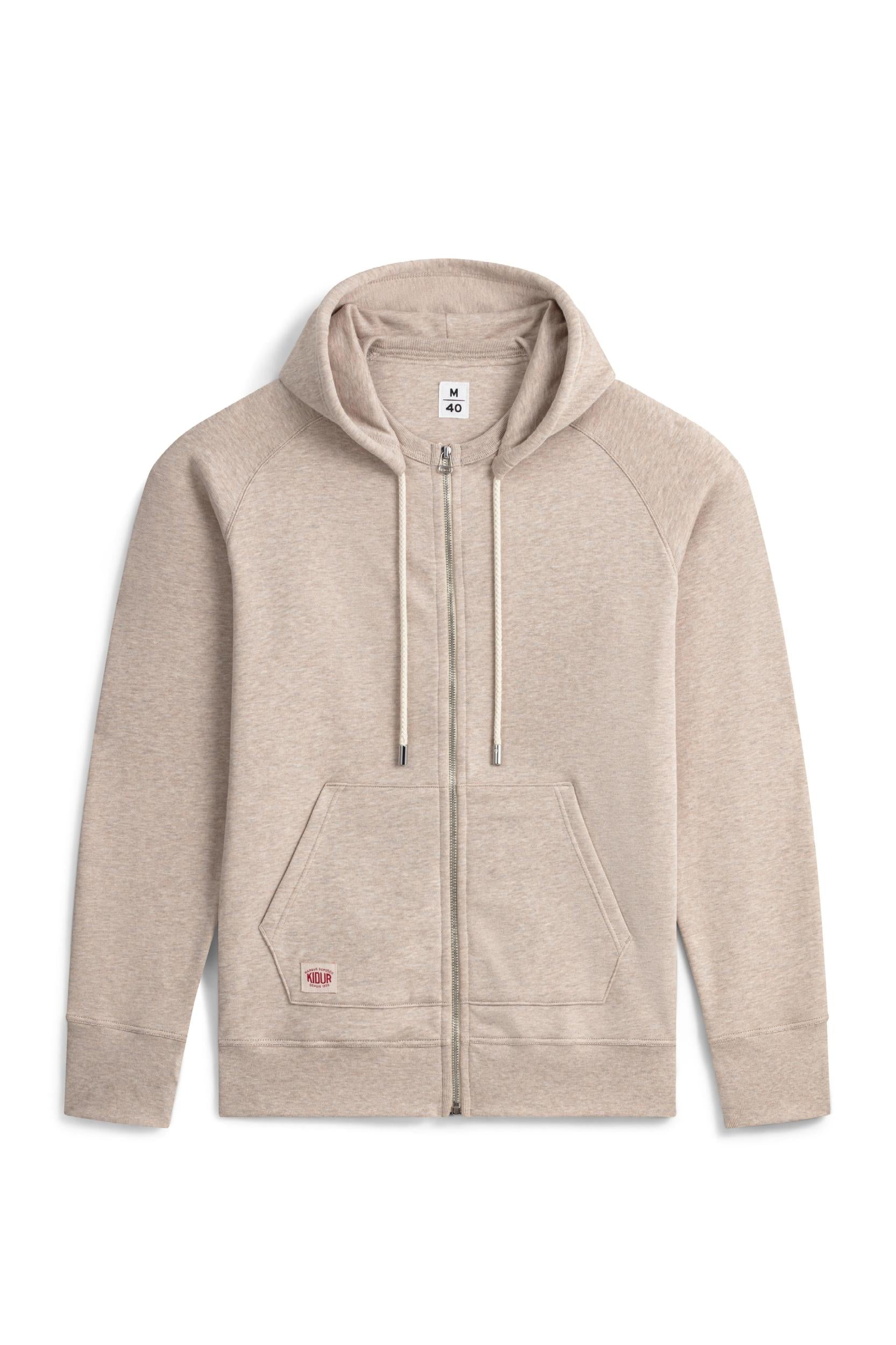 Sweat à capuche Amande