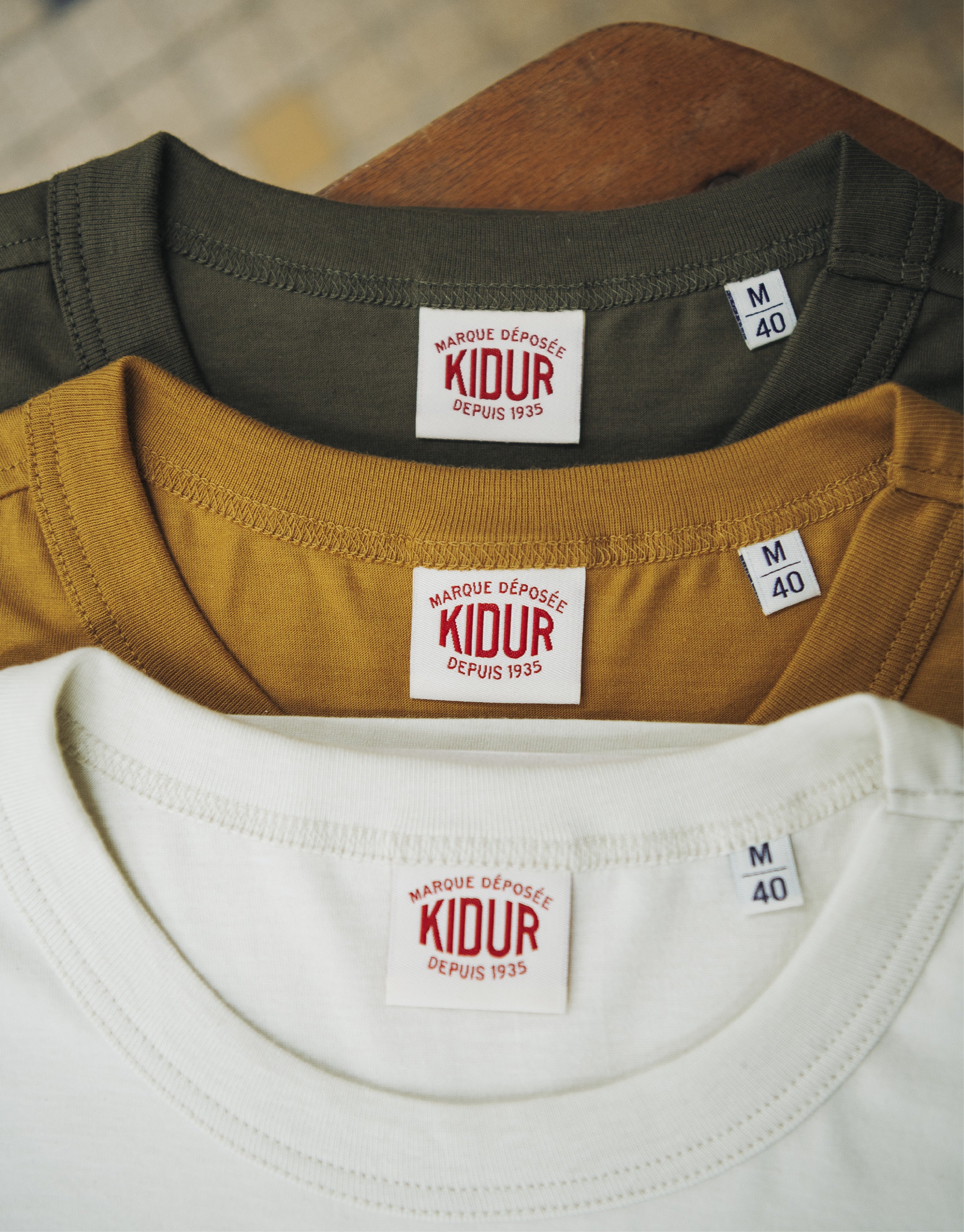 PACK DE 3 T-SHIRT COTON BIO KIDUR