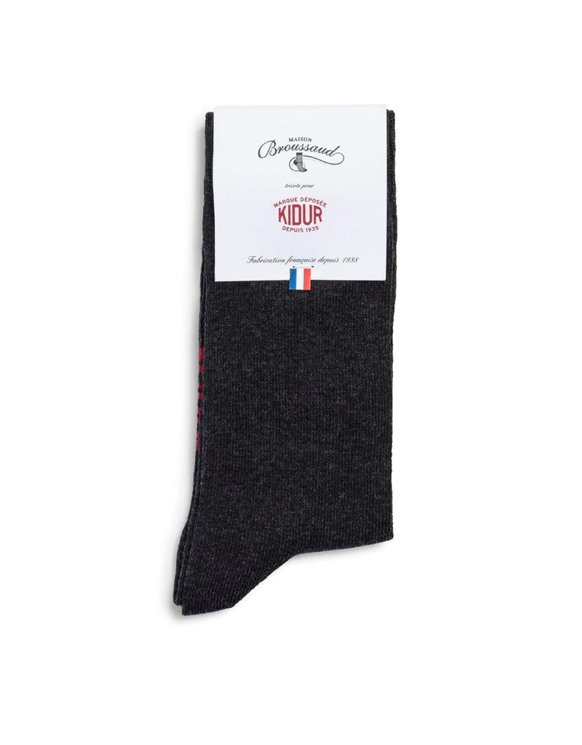 Chaussettes Charbon KIDUR x BROUSSAUD
