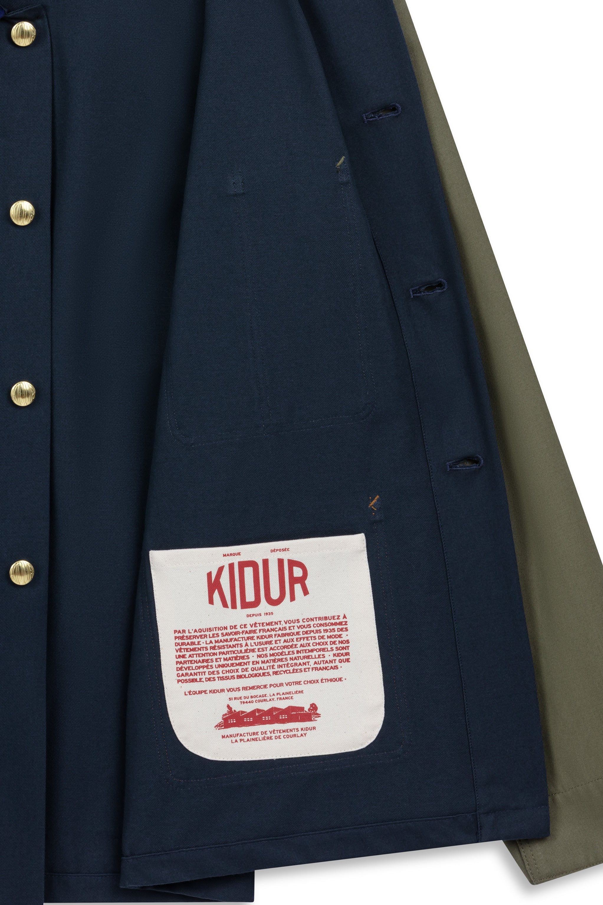 VESTE DE TRAVAIL PATCHWORKER