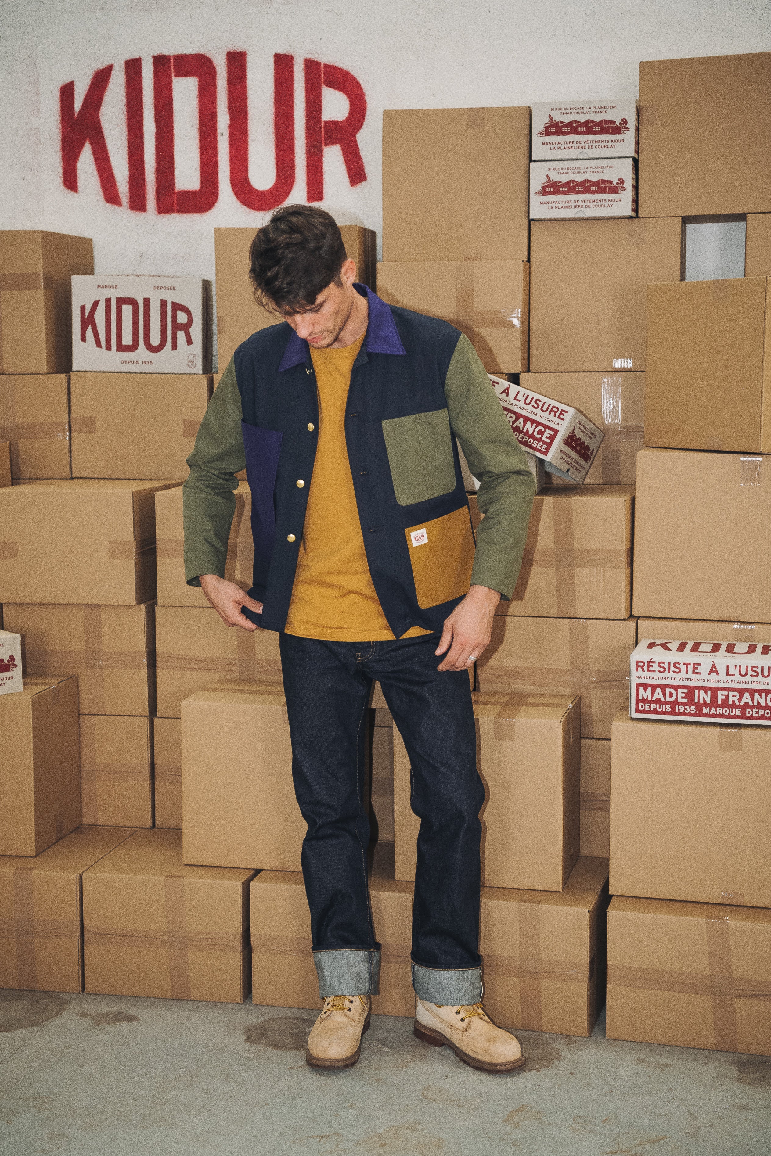VESTE DE TRAVAIL PATCHWORKER