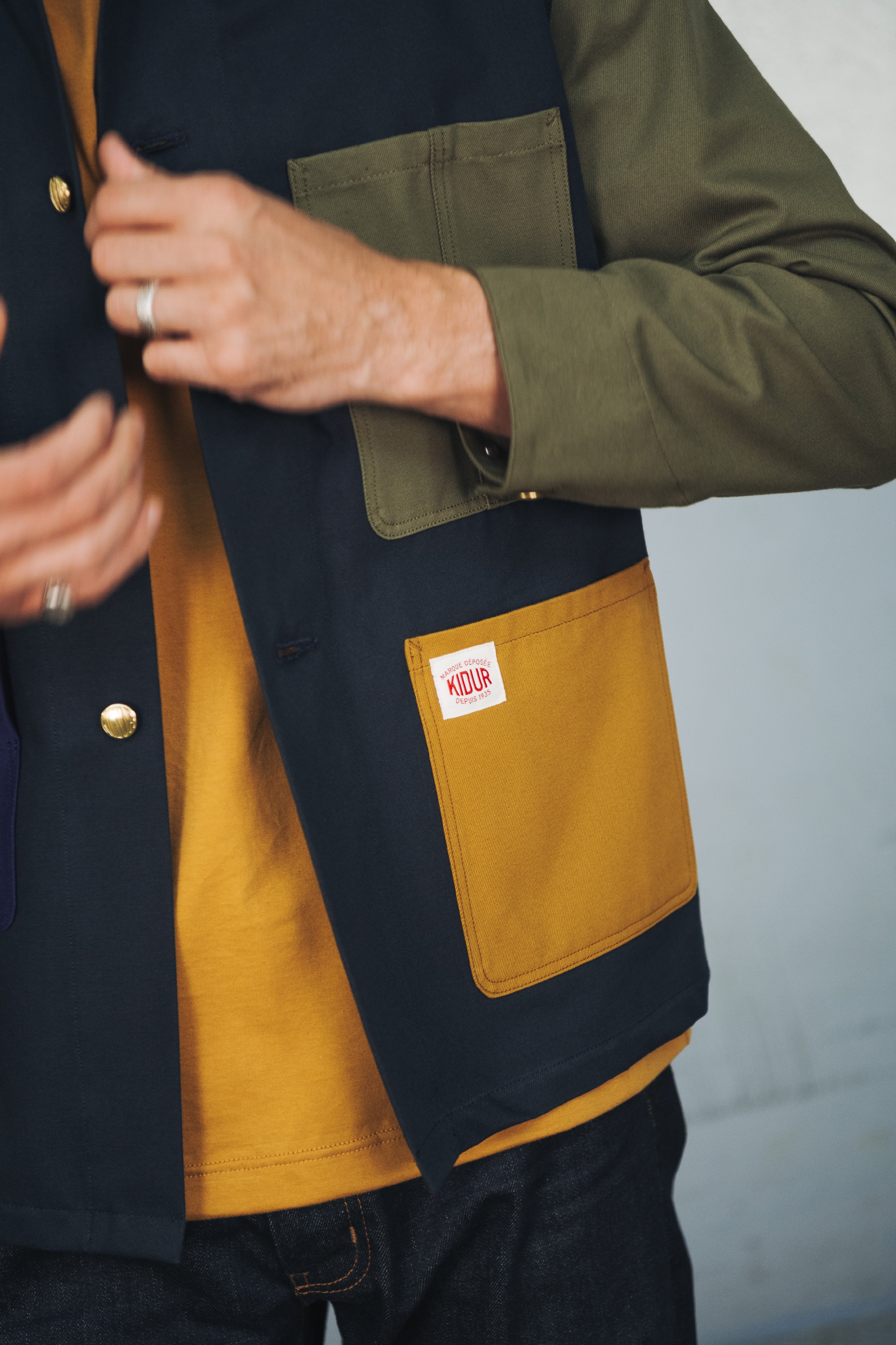 VESTE DE TRAVAIL PATCHWORKER