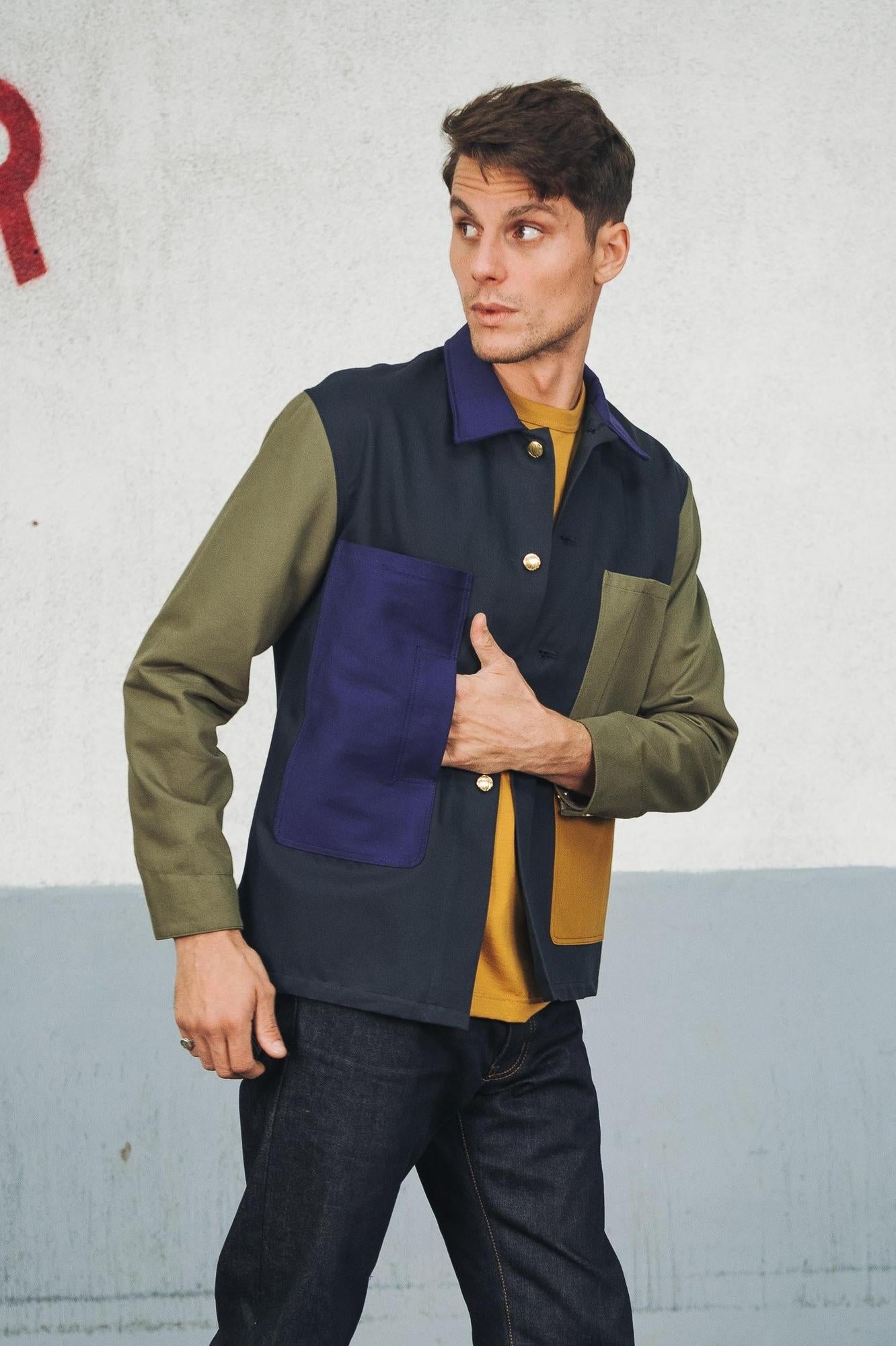 Veste de travail Patchworker