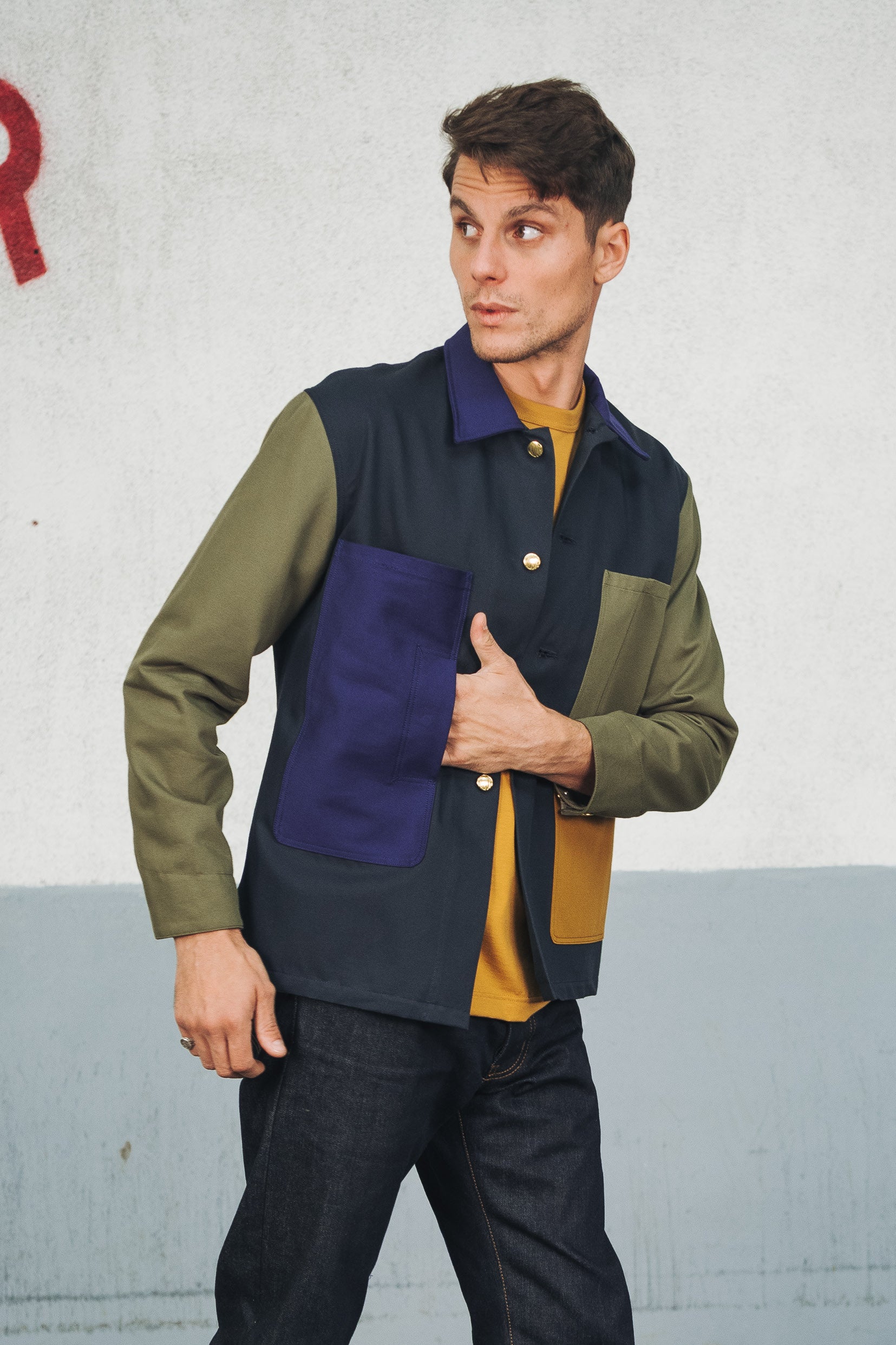 VESTE DE TRAVAIL PATCHWORKER