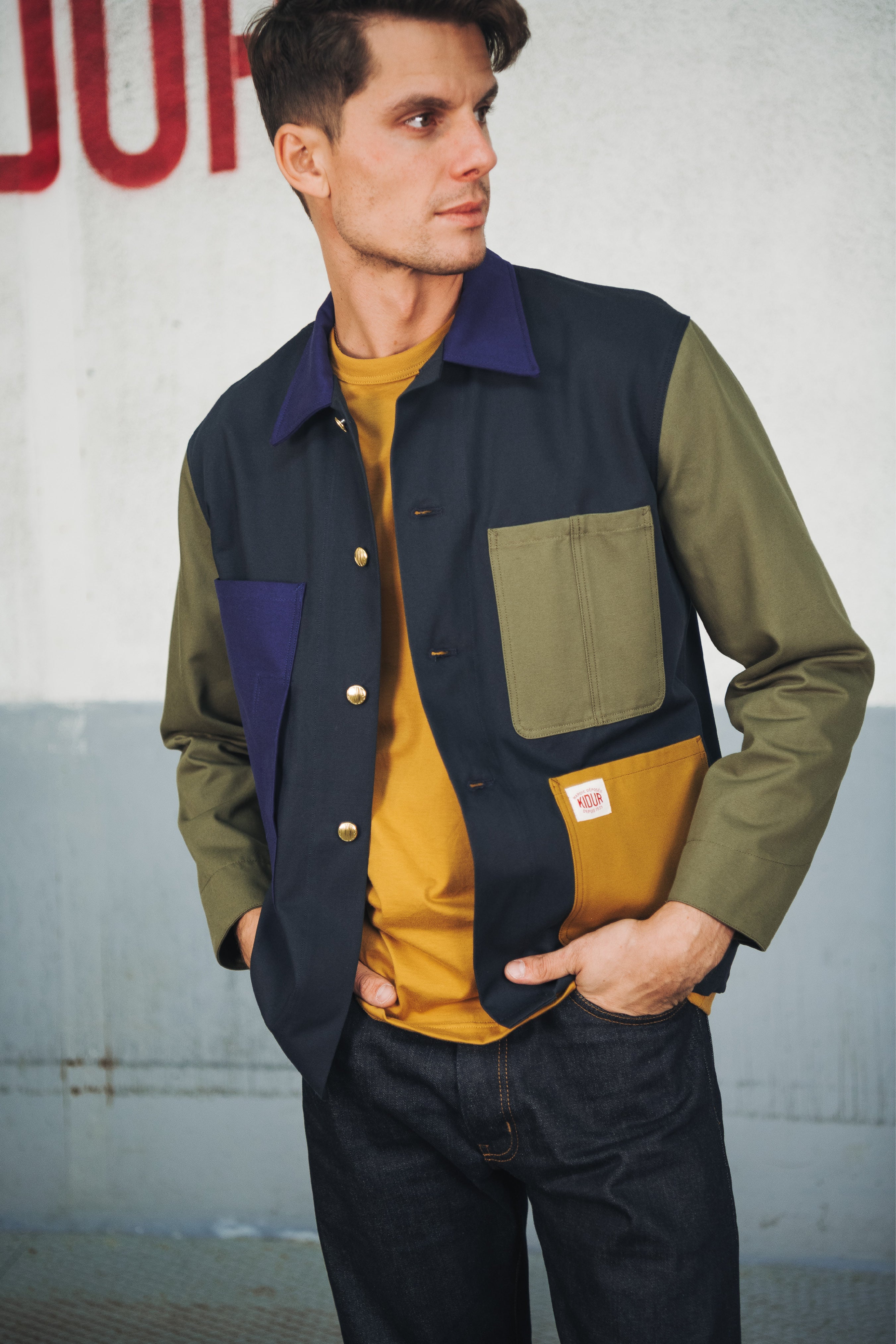 VESTE DE TRAVAIL PATCHWORKER