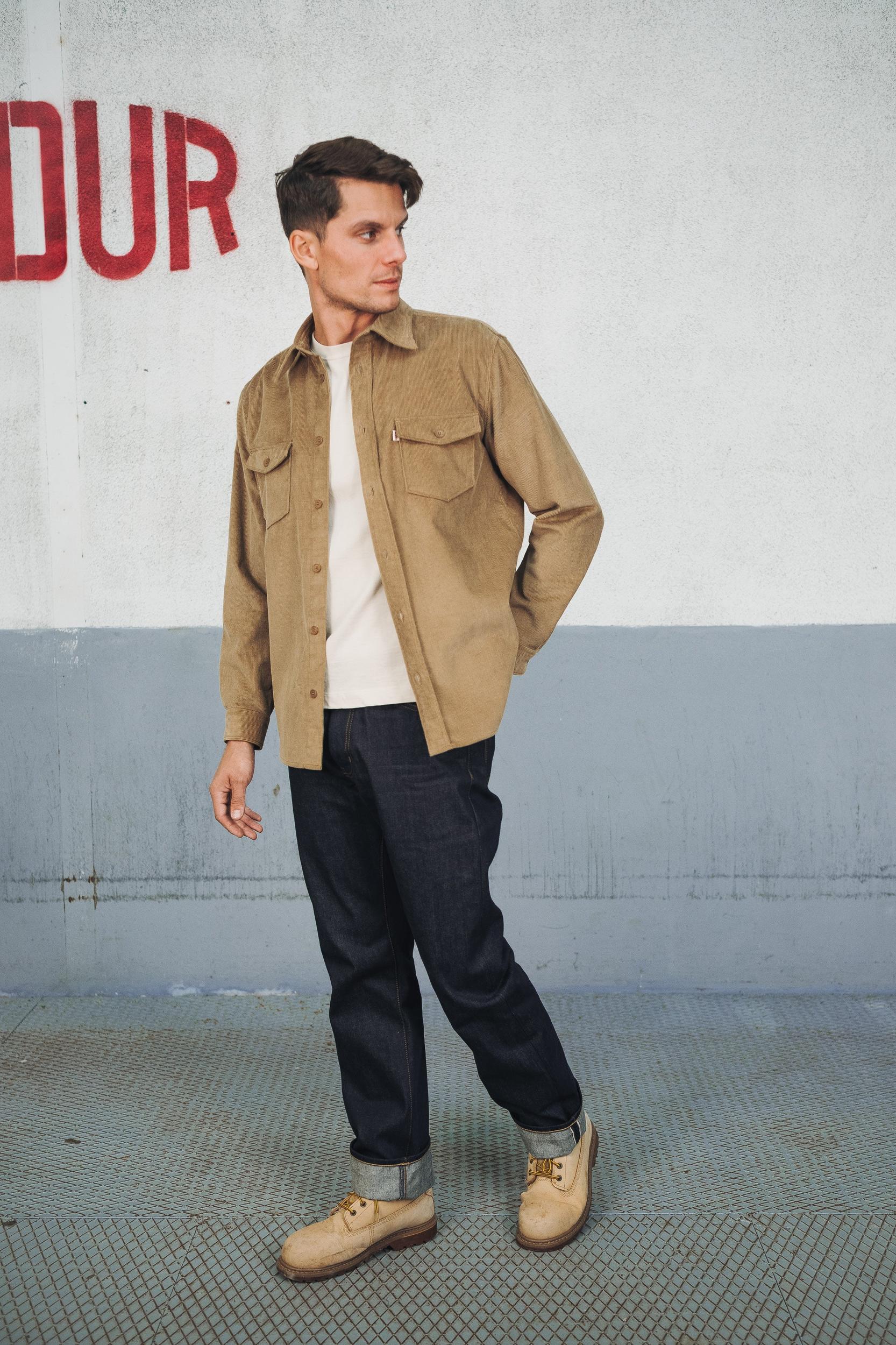 Surchemise velours Cêpe