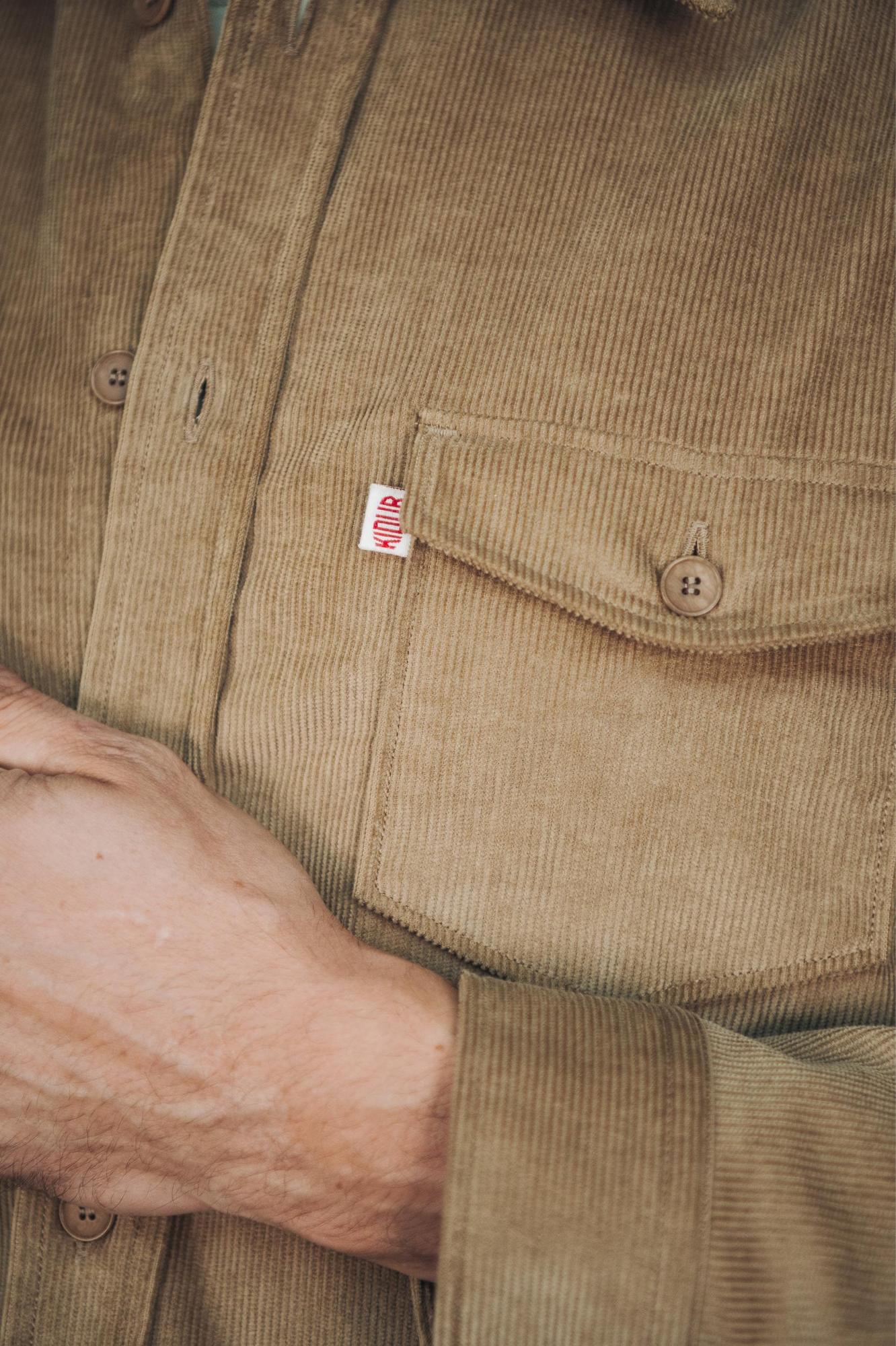 Surchemise velours Cêpe