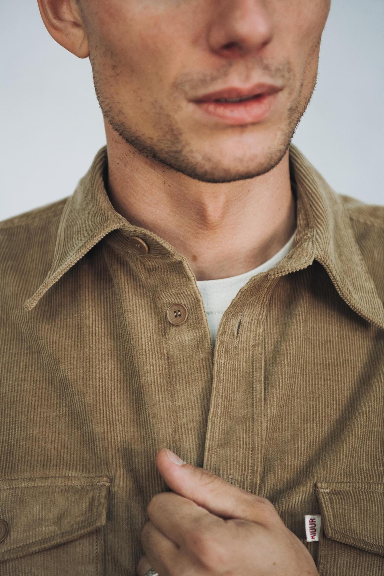 Surchemise velours Cêpe