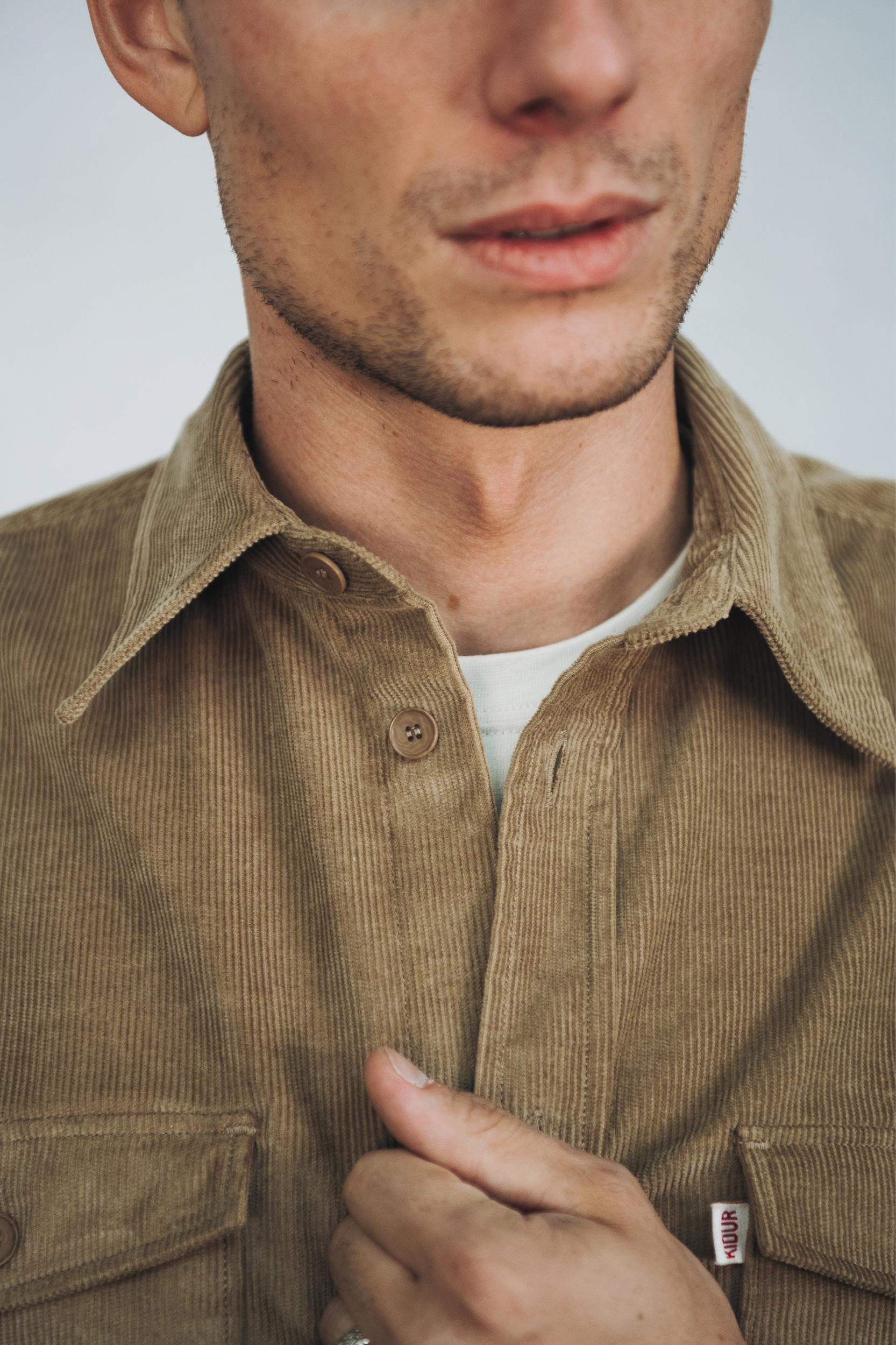 Surchemise velours Cêpe