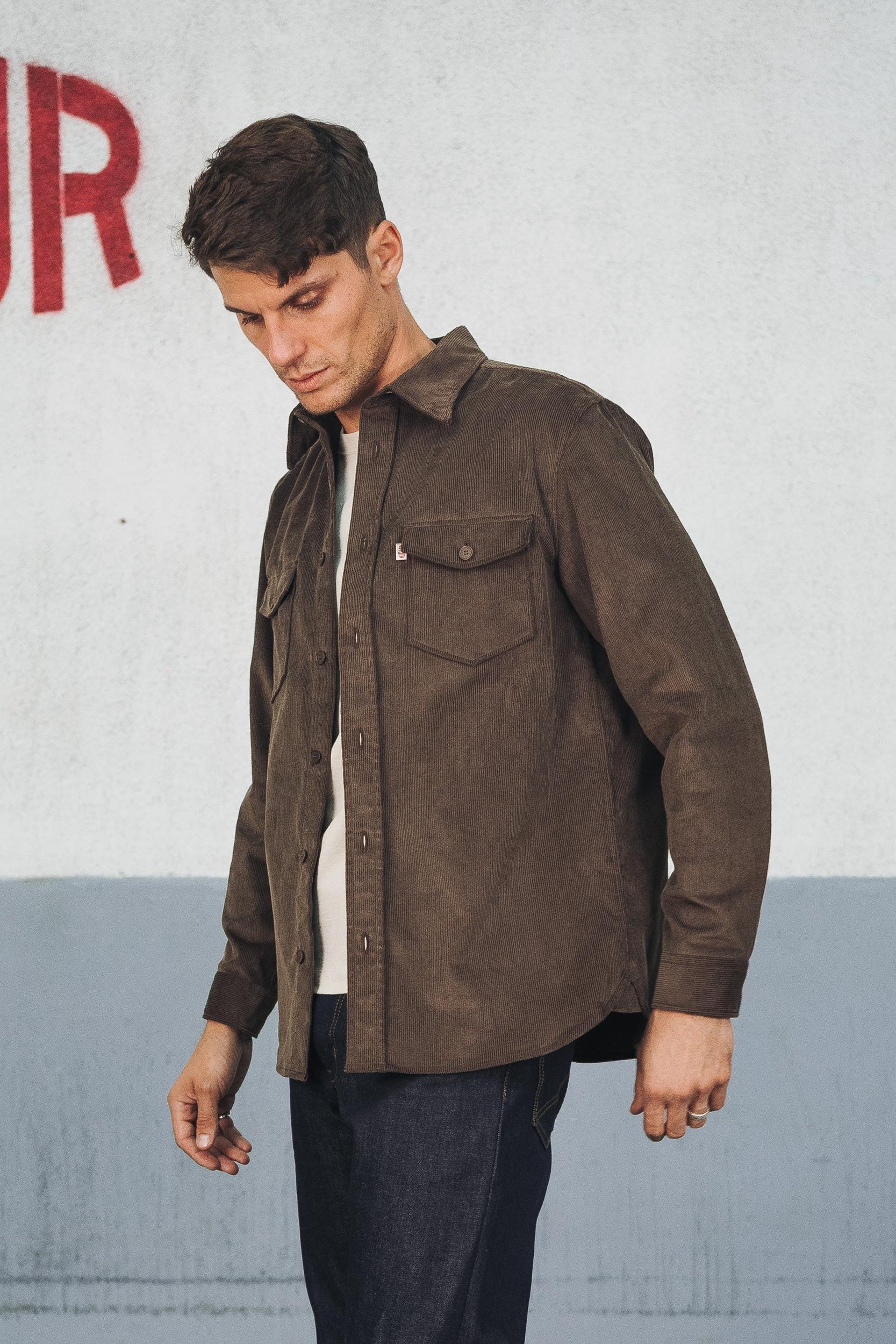 Surchemise velours écorce