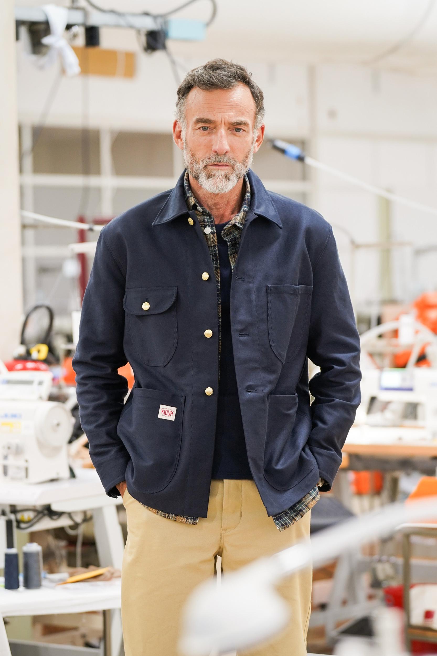 Veste de travail Train Marine