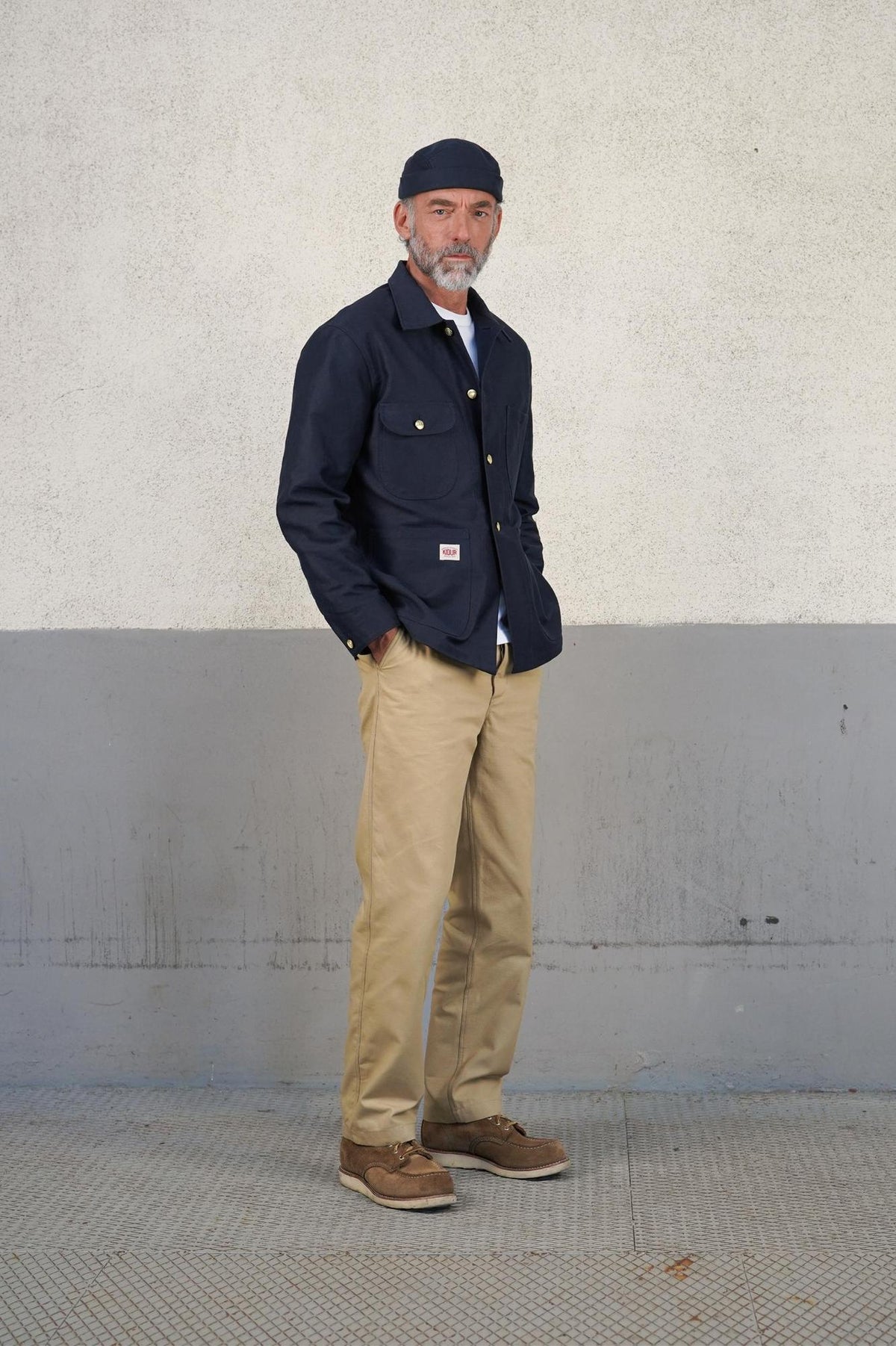 Veste de travail Train Marine