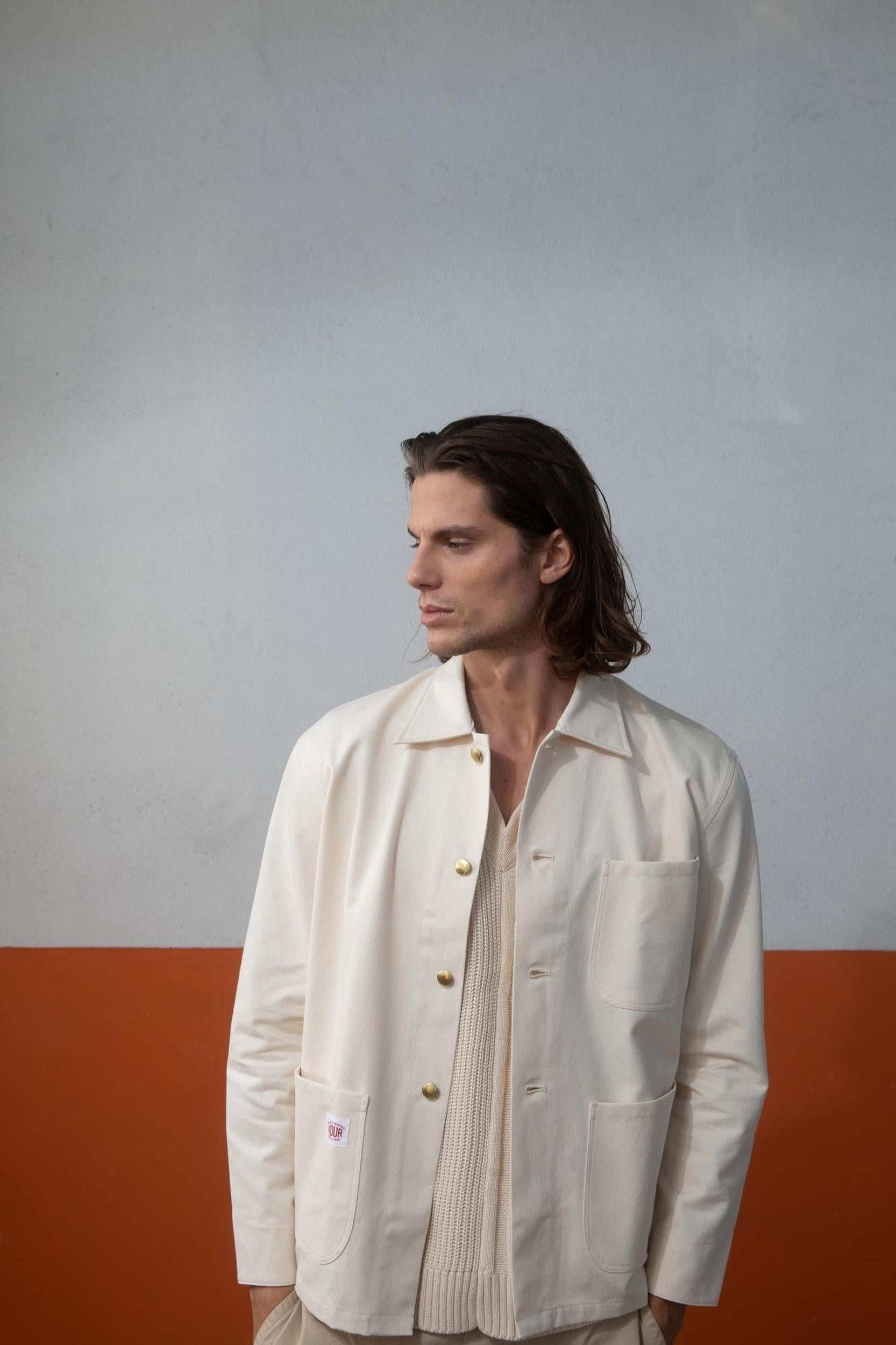 Veste de travail 41 Écru