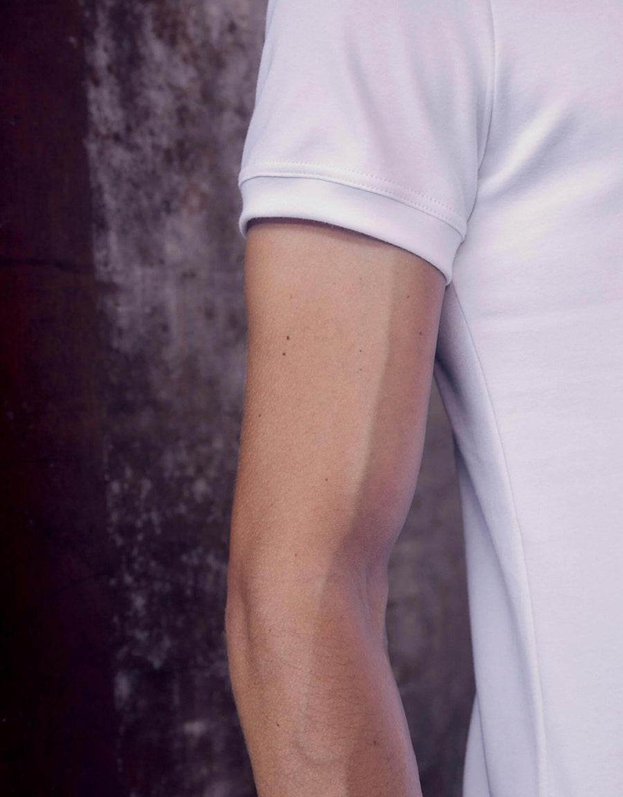 T-SHIRT ALBUS BLANC
