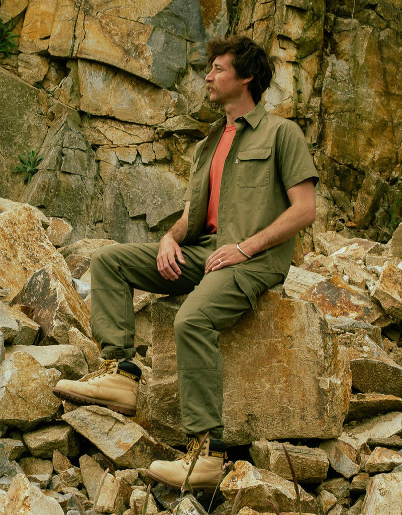 Pantalon Cargo Sauge