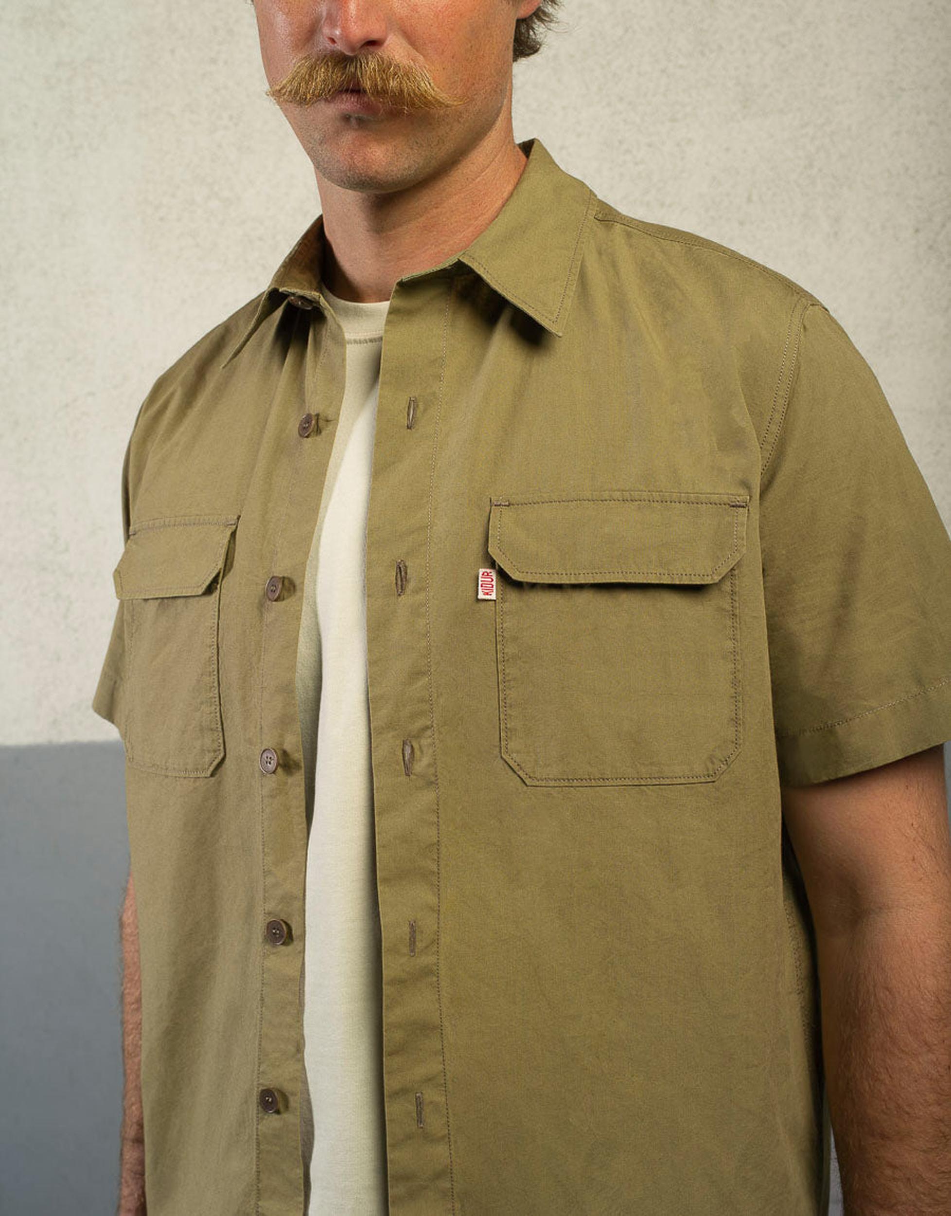 Chemise Gasoline Sauge