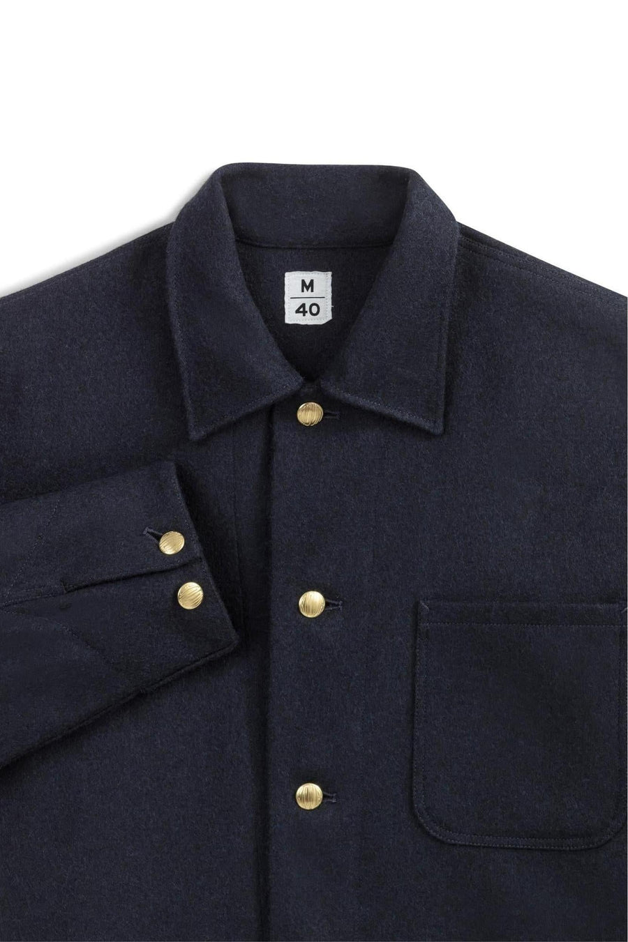 Manteau Corto Laine Marine