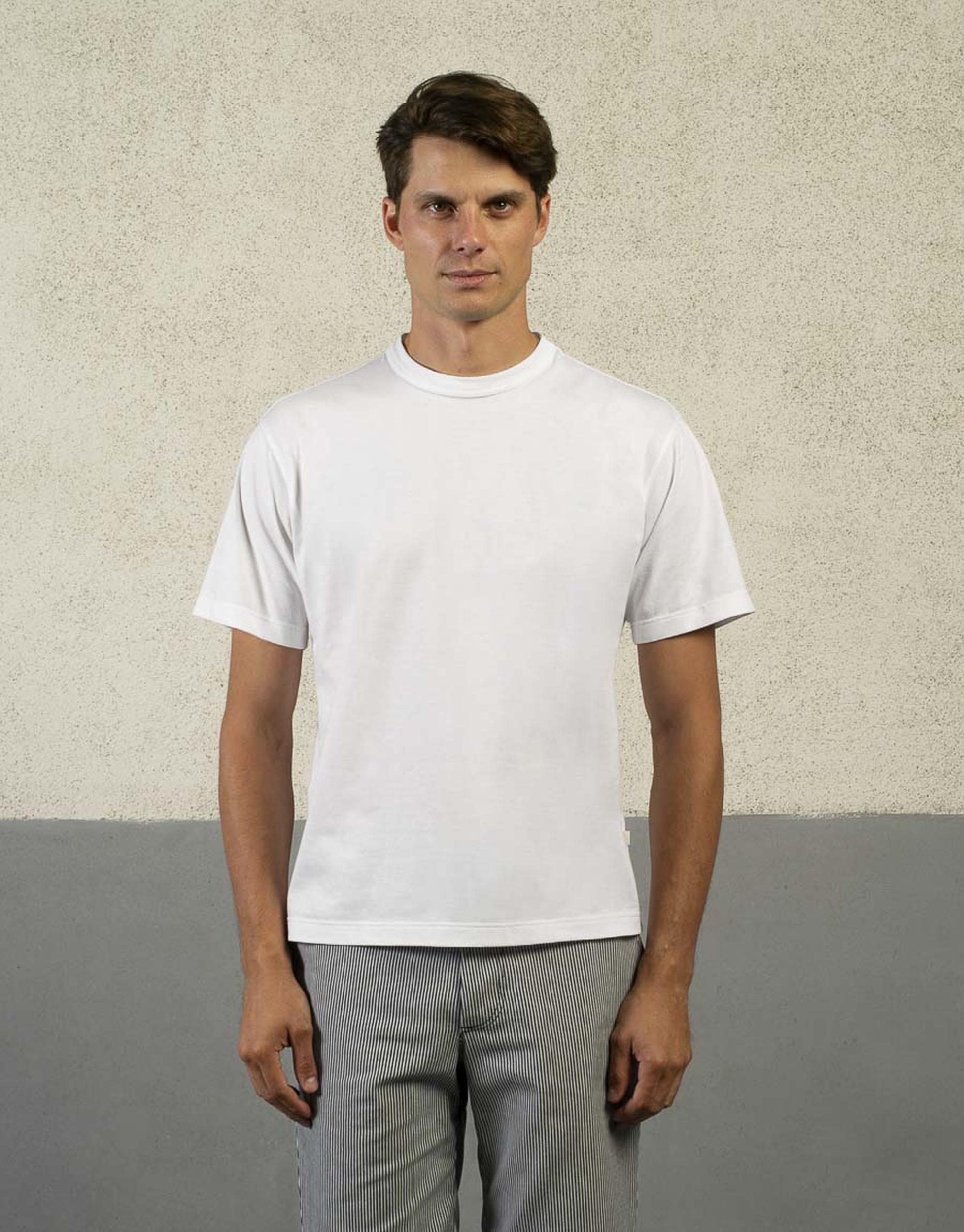 T-SHIRT COTON LOUIS BLANC