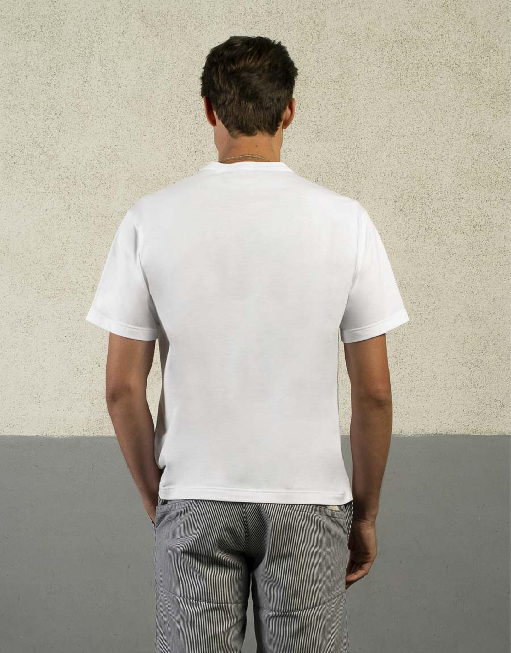 T-SHIRT COTON LOUIS BLANC