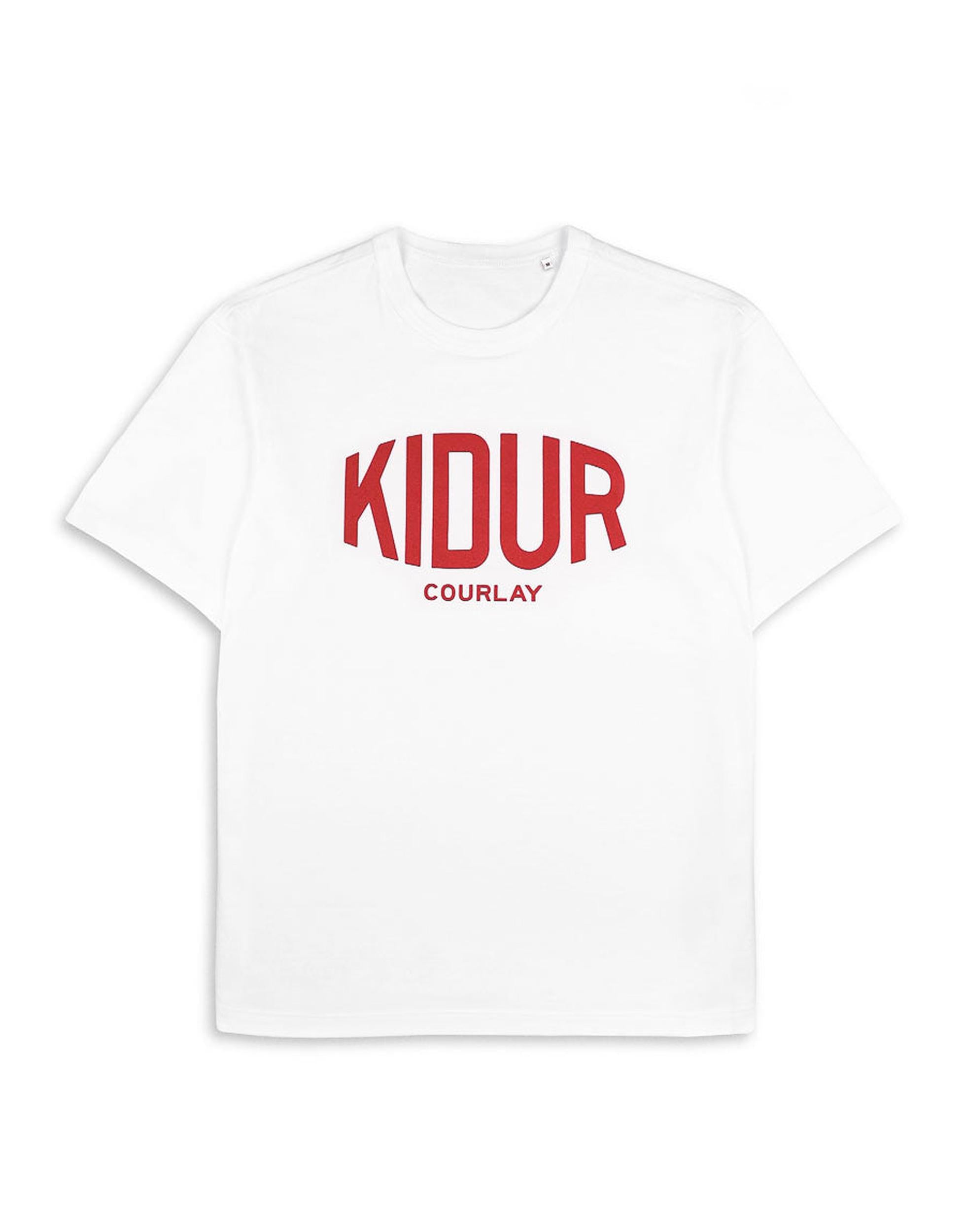 T-SHIRT LOUIS BLANC COURLAY ROUGE