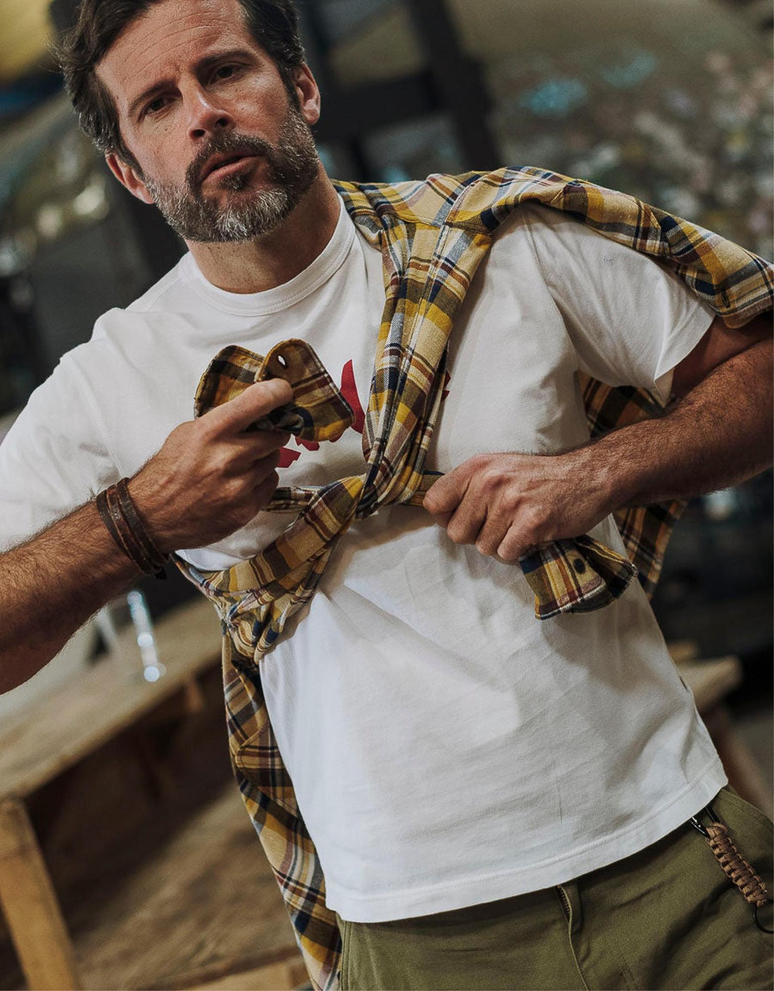 T-SHIRT LOUIS BLANC KIDUR GRANDE EDITION 1957