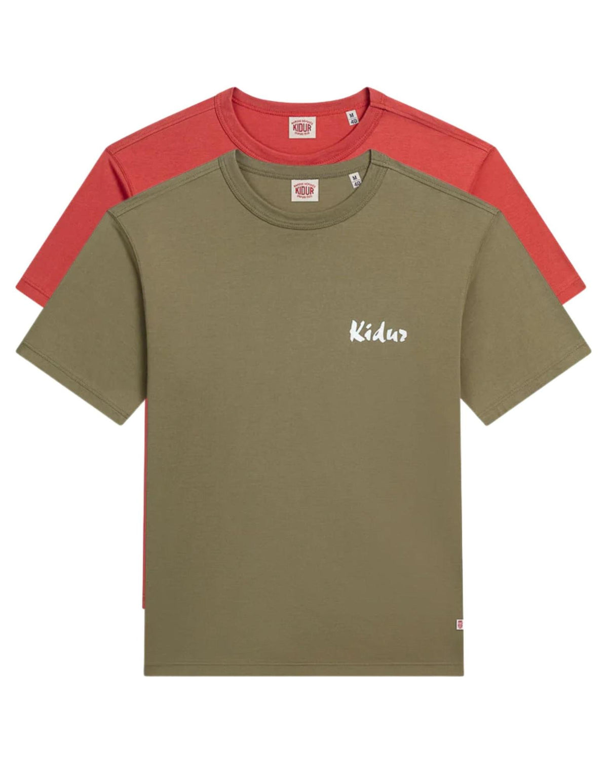 PACK DE 2 T-SHIRTS COTON BIO KIDUR LOUIS PETITE EDITION 1957