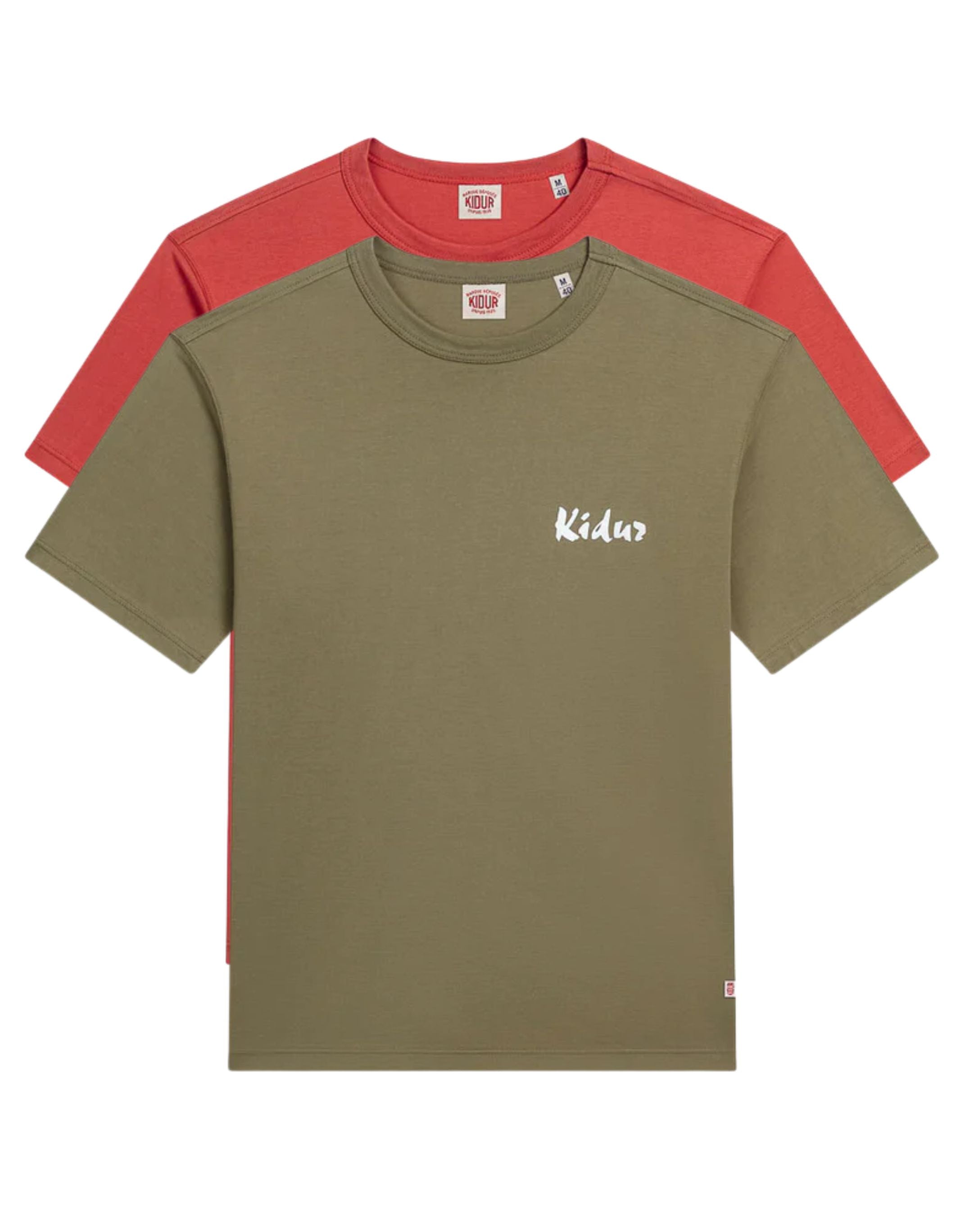 PACK DE 2 T-SHIRTS COTON BIO KIDUR LOUIS PETITE EDITION 1957