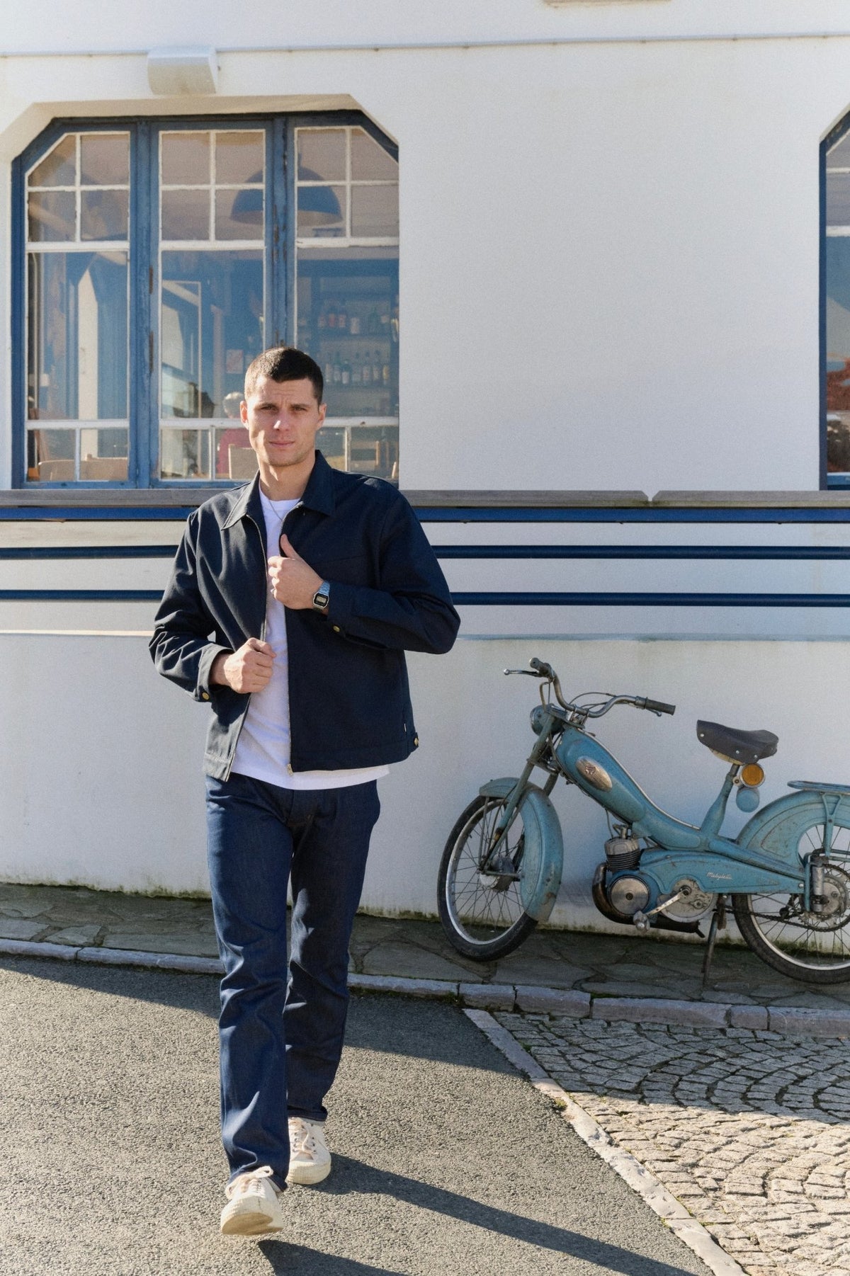 Blouson zippé M.A Marine