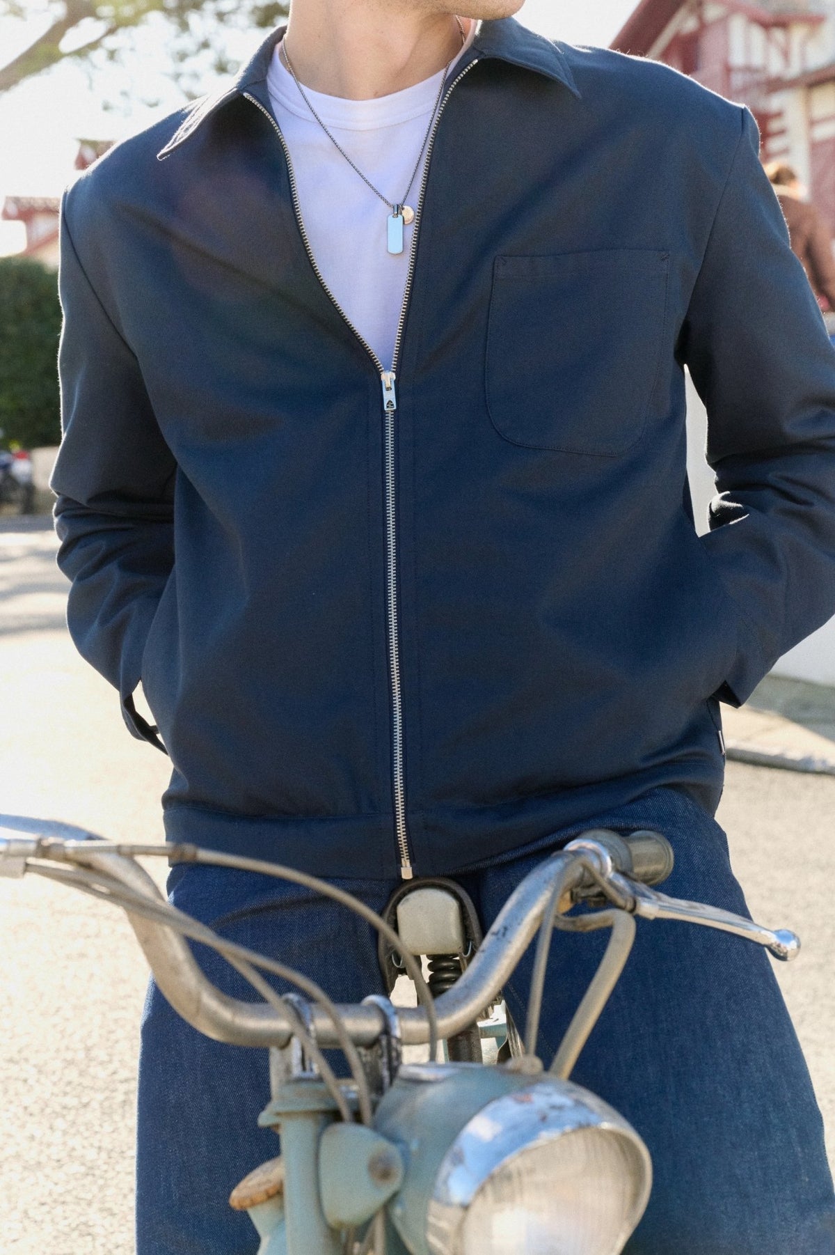 Blouson zippé M.A Marine