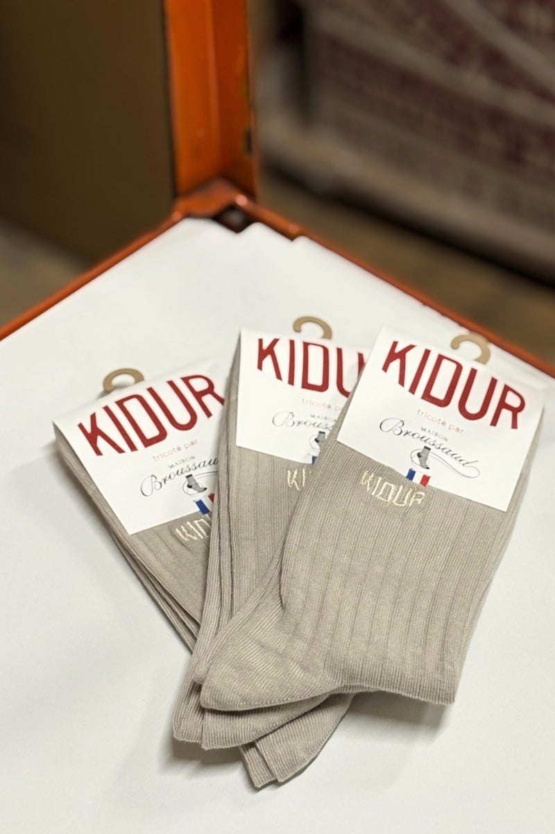 Chaussettes Calcaire KIDUR x BROUSSAUD