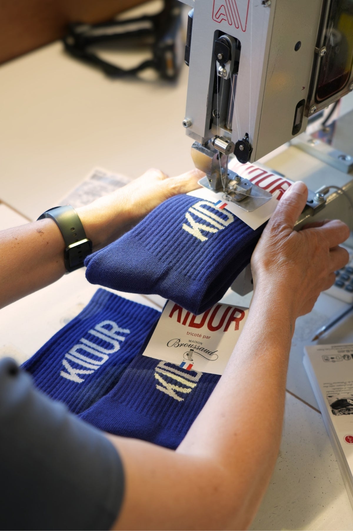 Chaussettes Safre KIDUR x BROUSSAUD