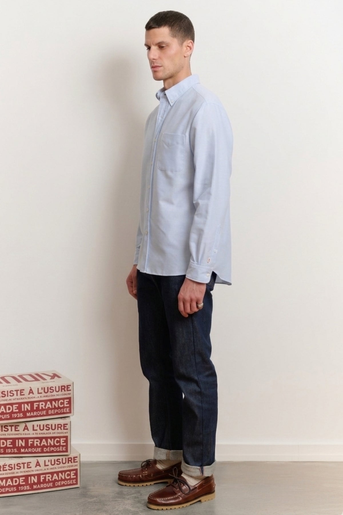 Chemise Campus Glacier